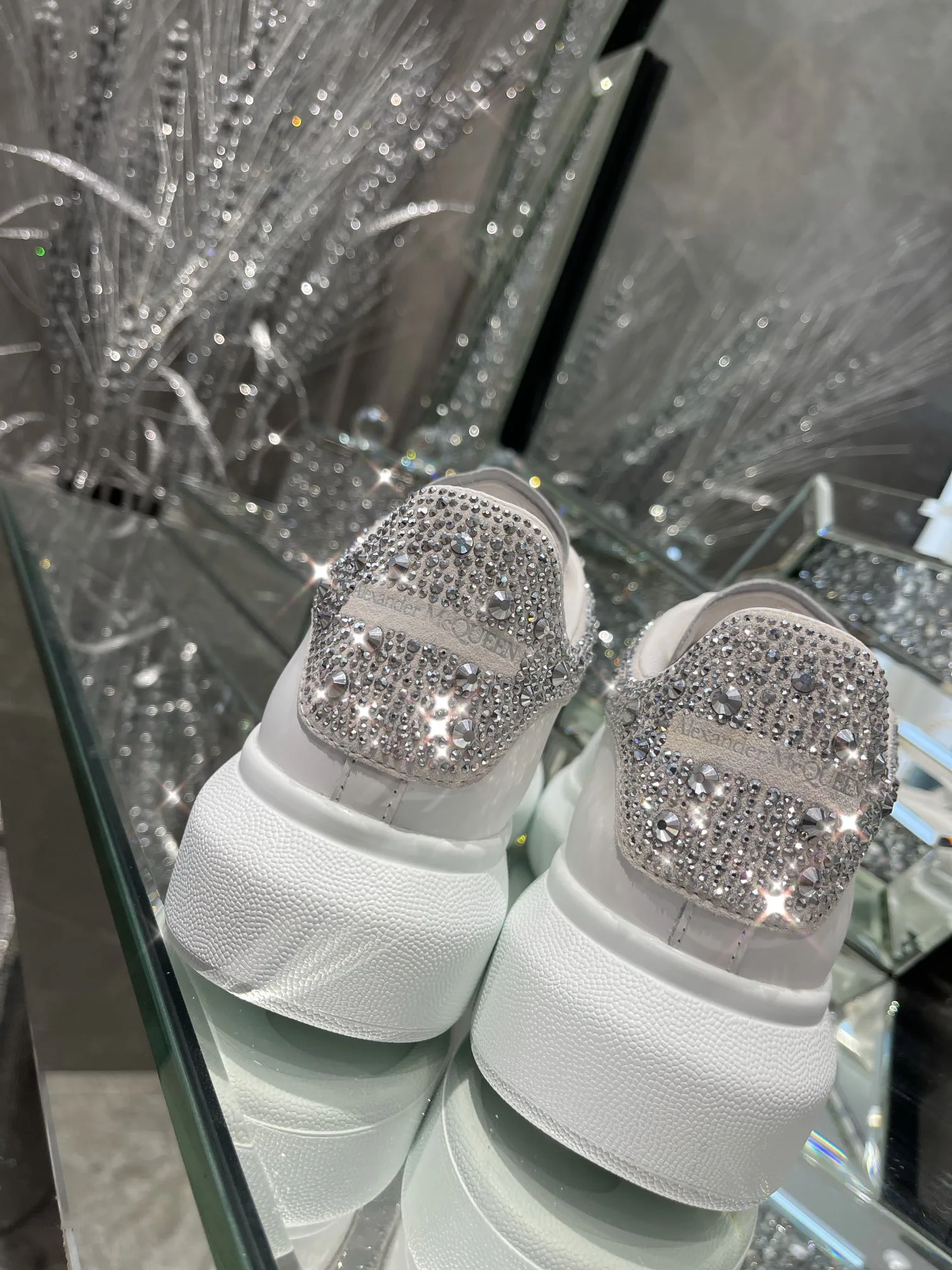 Кеды Женские Alexander Mcqueen 564699