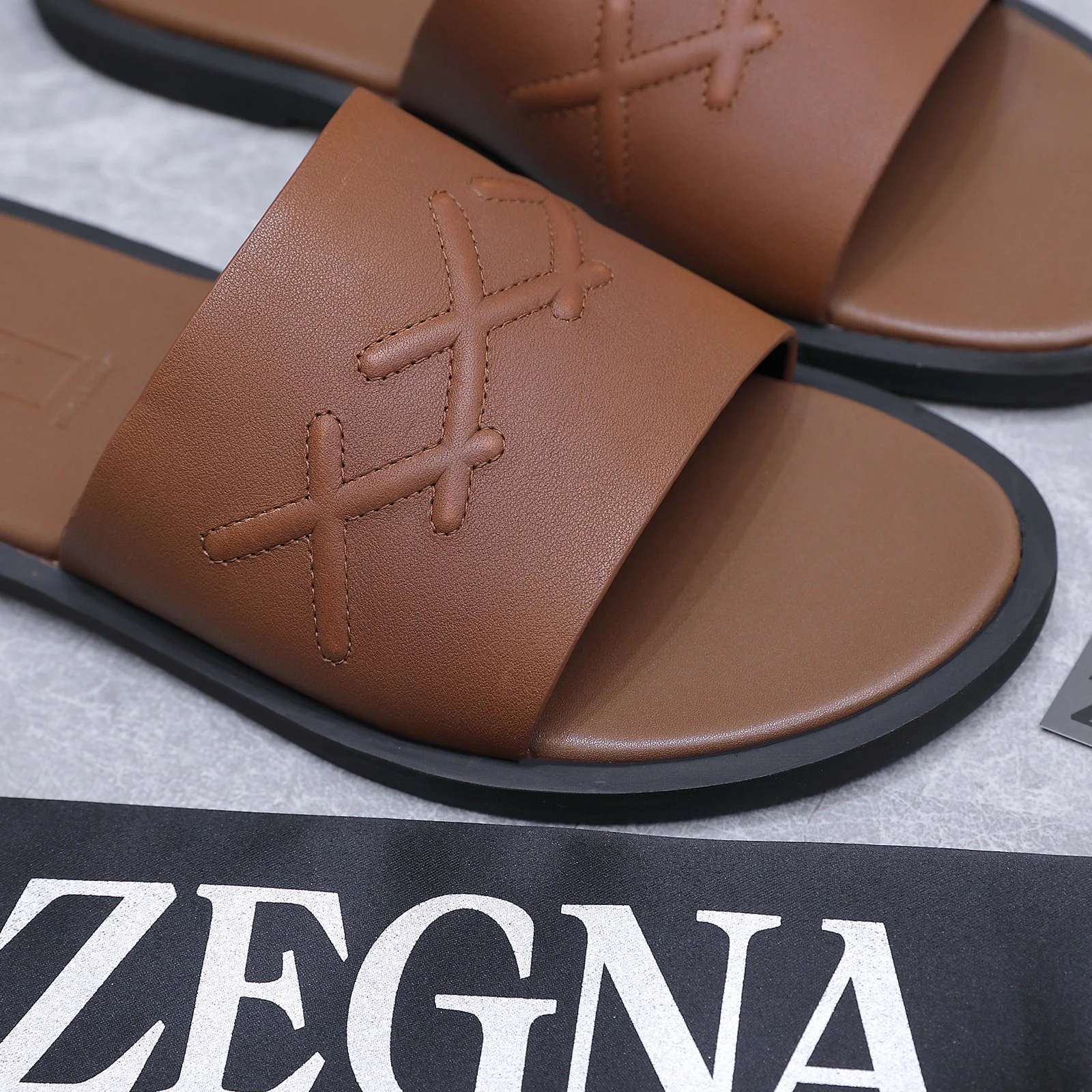 Шлепанцы Мужские Zegna 17514995