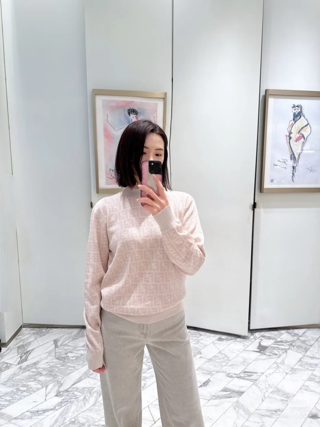 Лонгсливы Женские Fendi 5308281