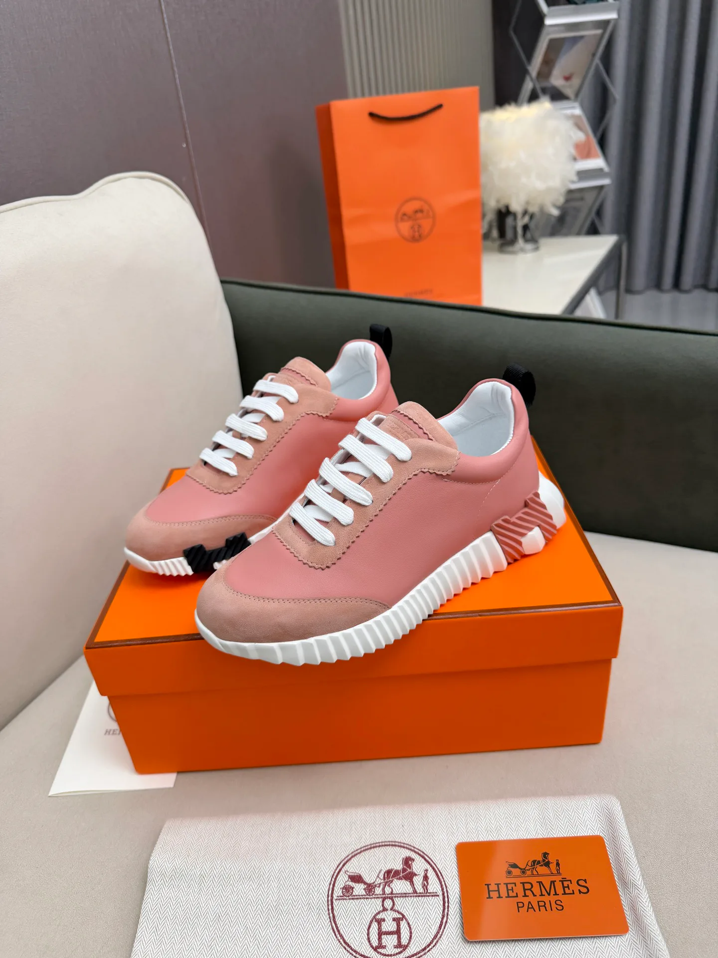 Кроссовки Женские Hermes 2628035