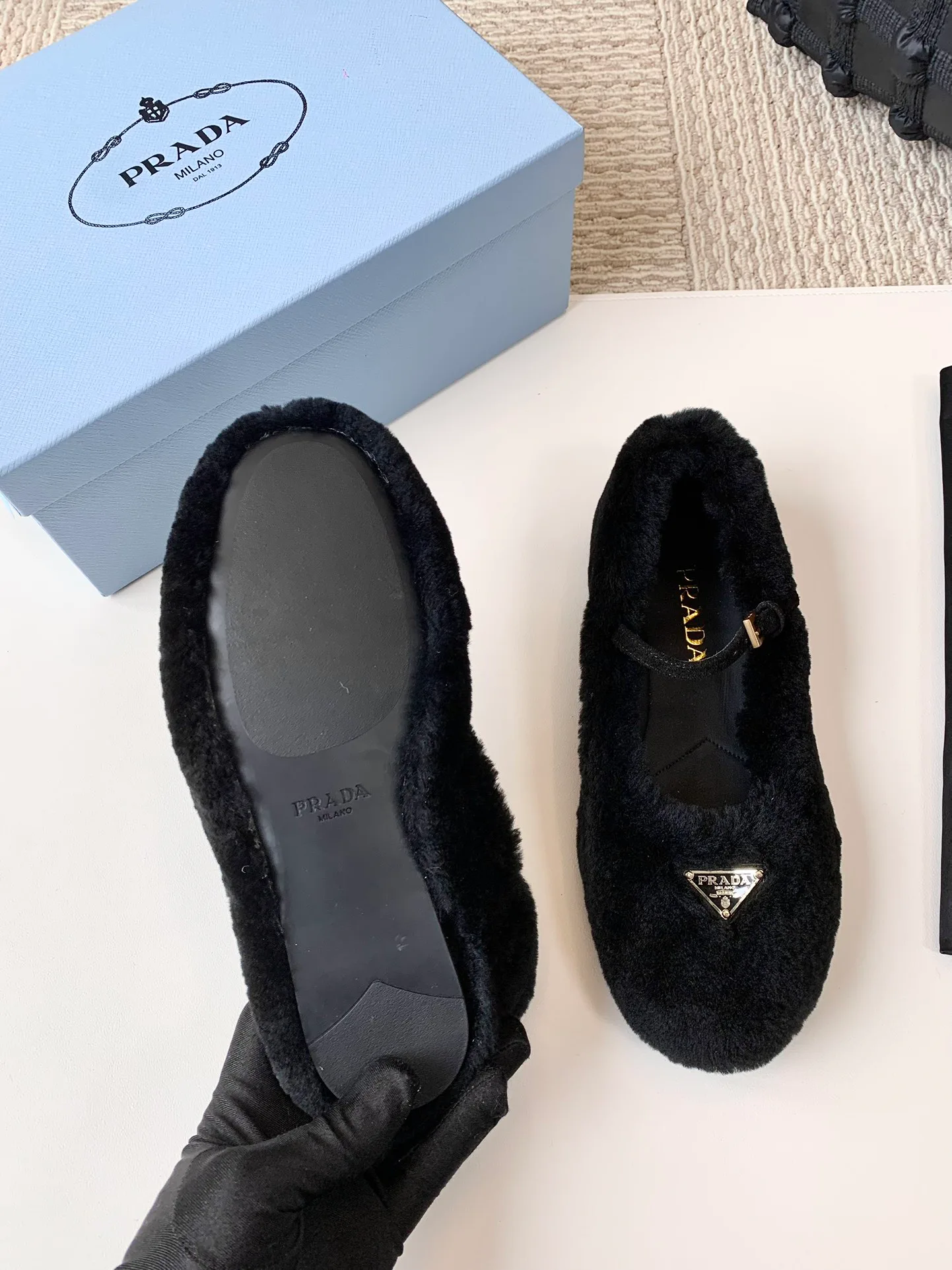 Балетки Женские Prada 362871