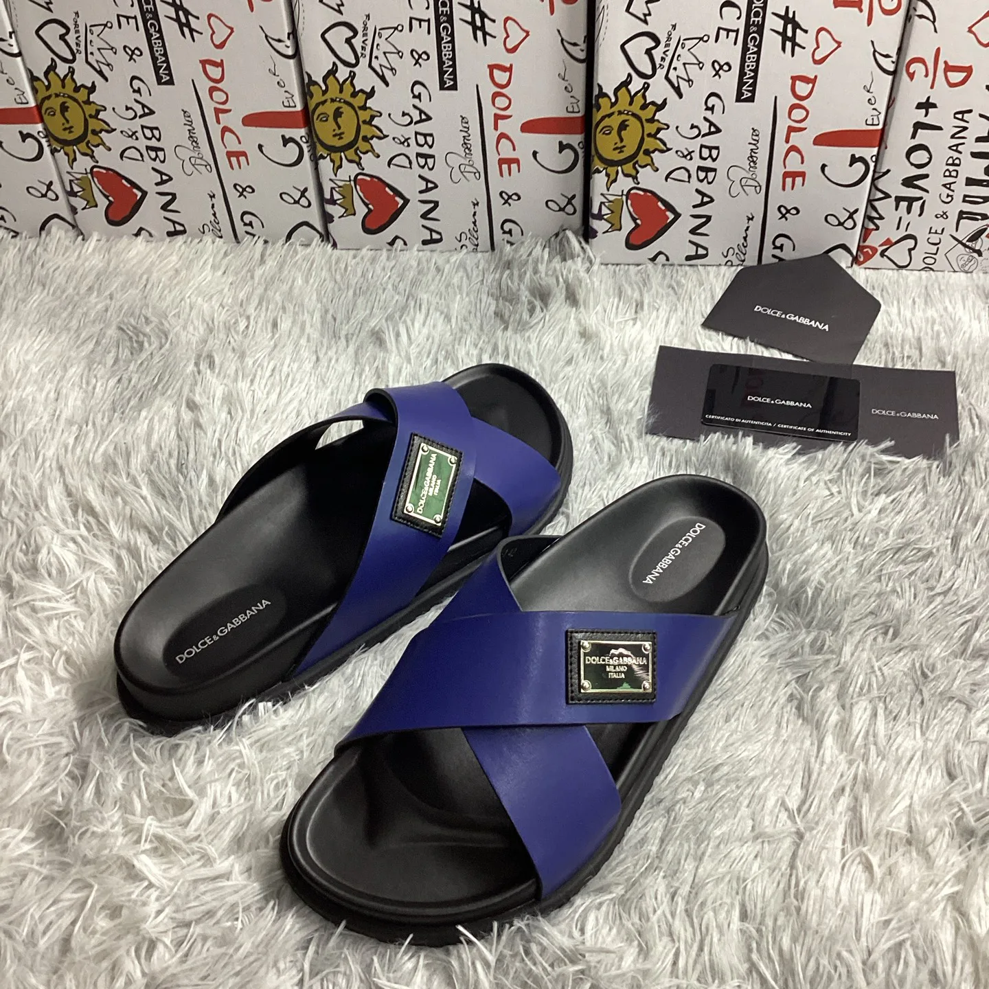 Шлепанцы Мужские Dolce & Gabbana 18297517