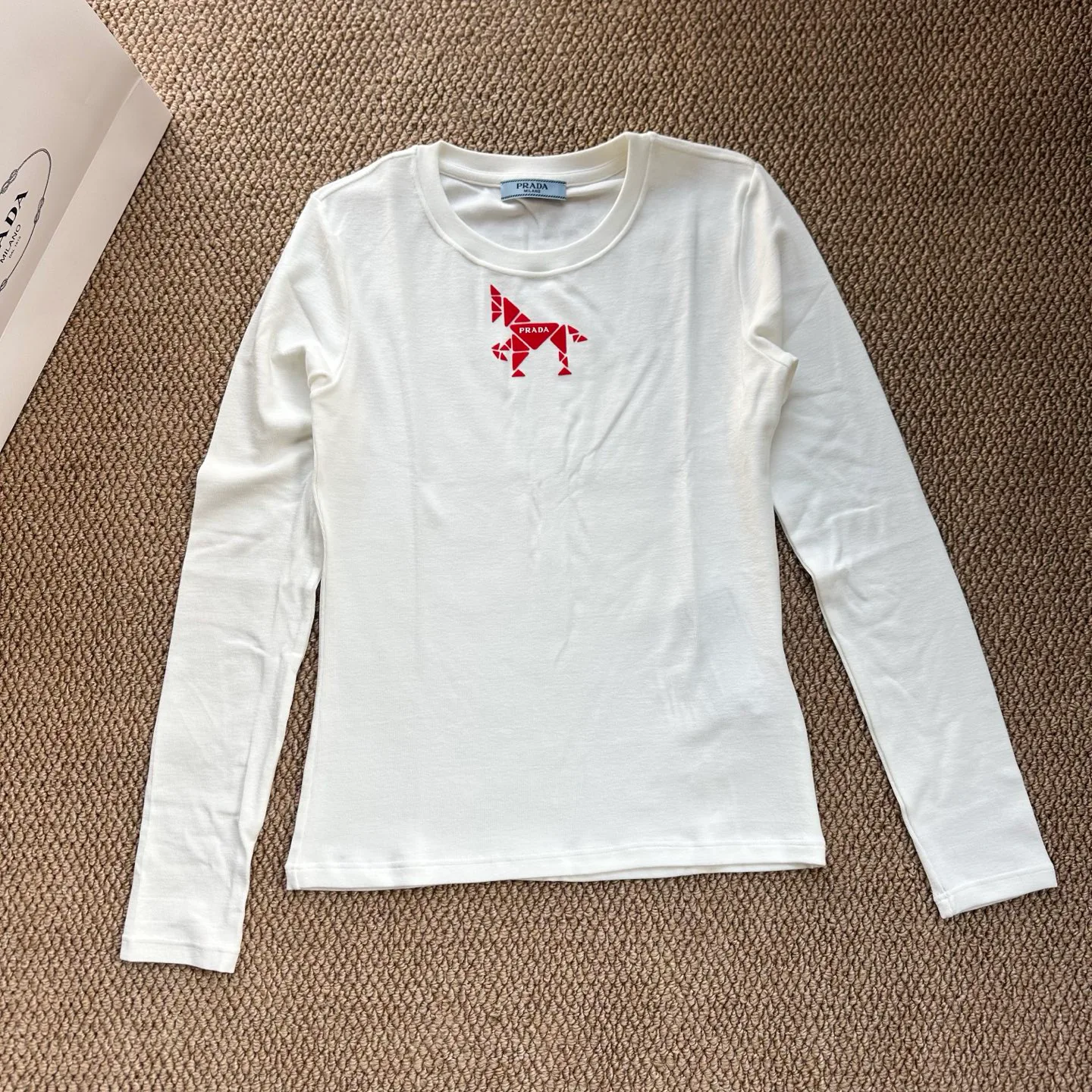 Лонгсливы Женские Prada 5892819