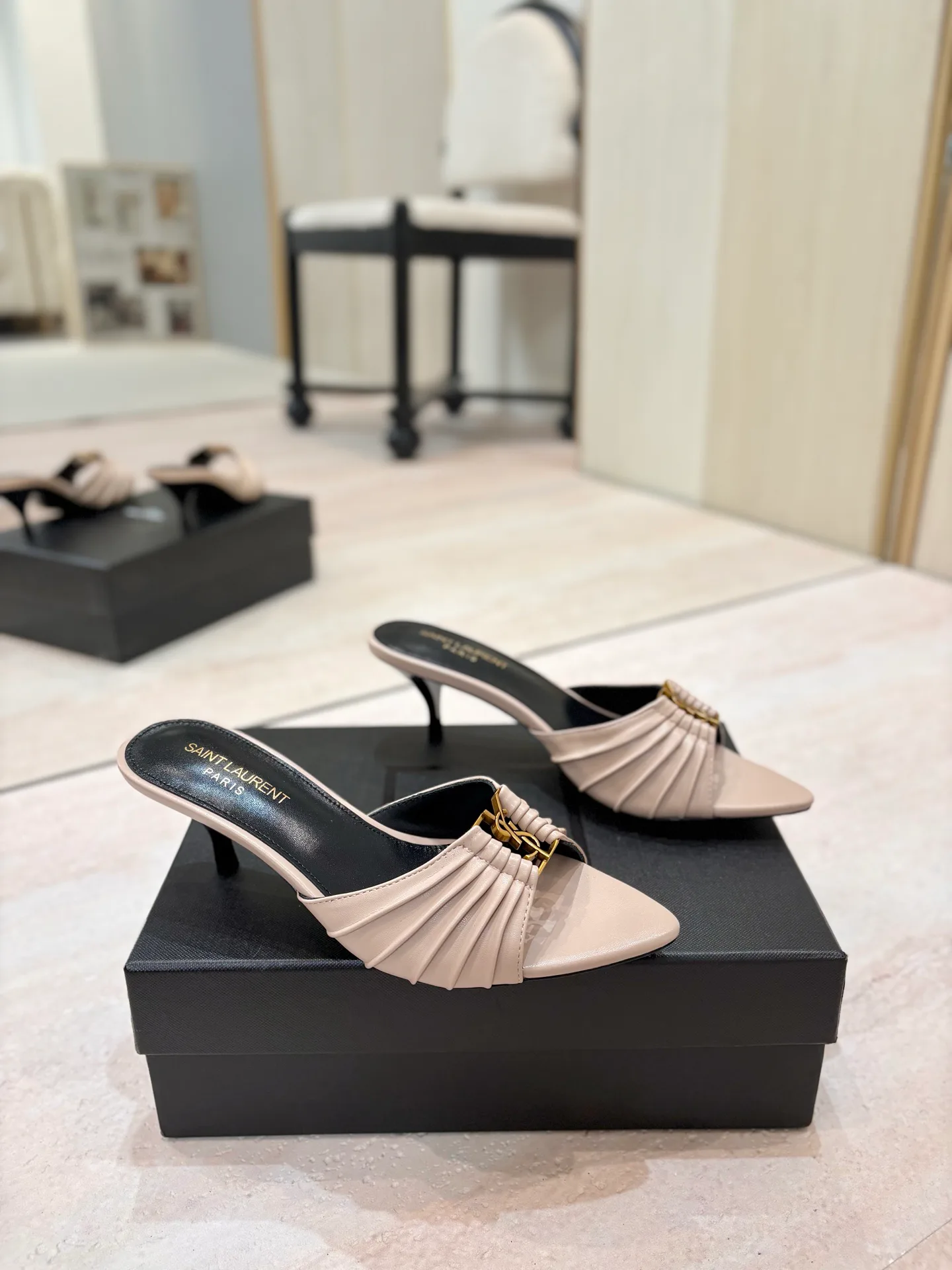 Мюли И Сабо Женские Saint Laurent 17476035