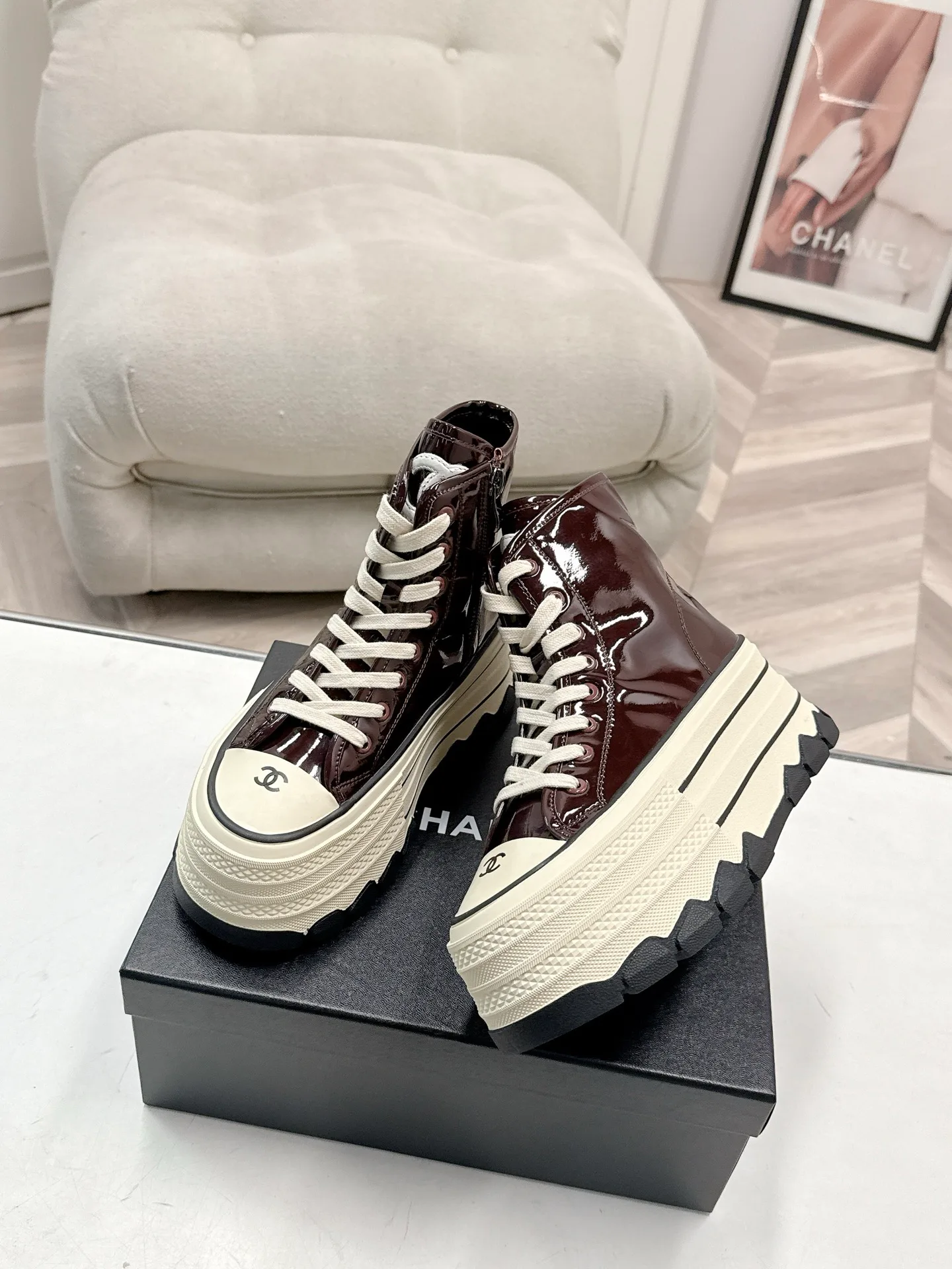 Кеды Женские Chanel 605754