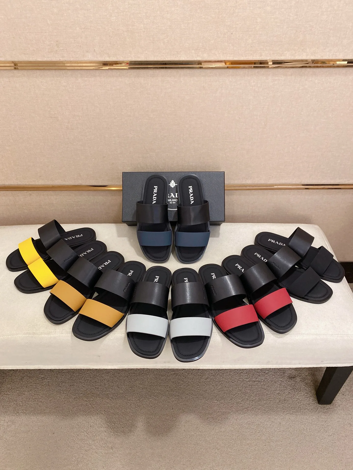 Шлепанцы Мужские Prada 74086