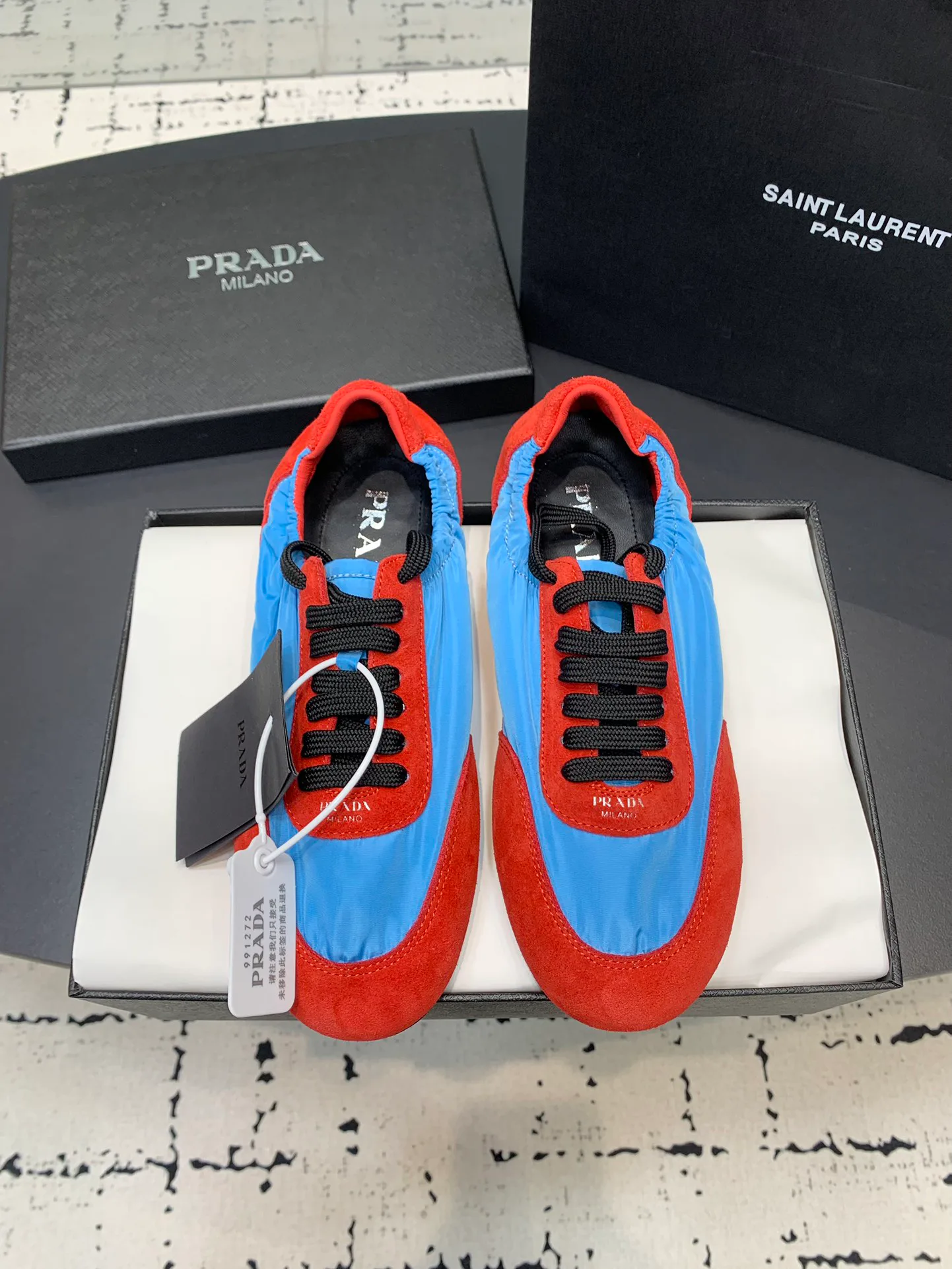 Кроссовки Женские Prada