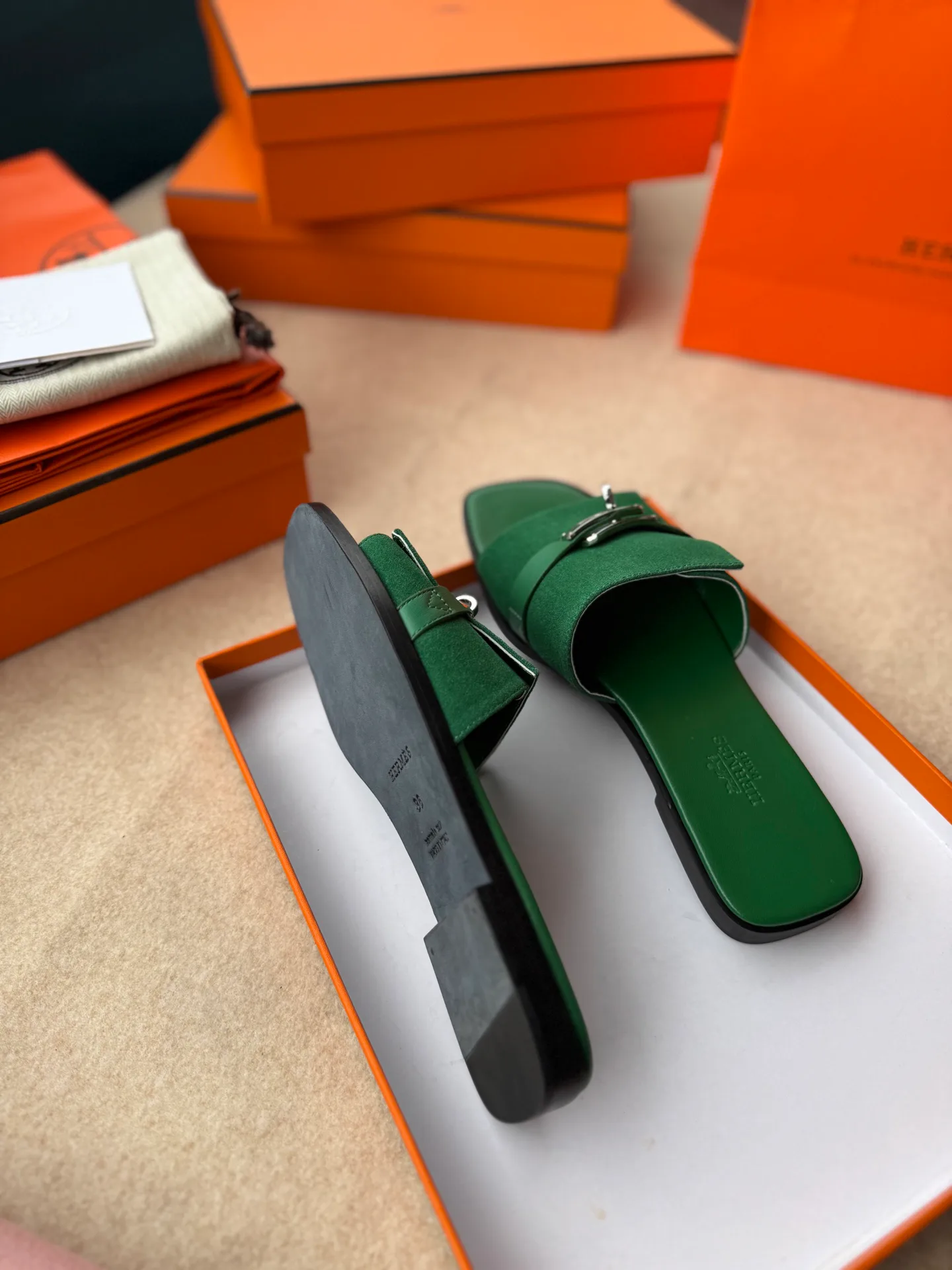 Шлепанцы Женские Hermes 18686