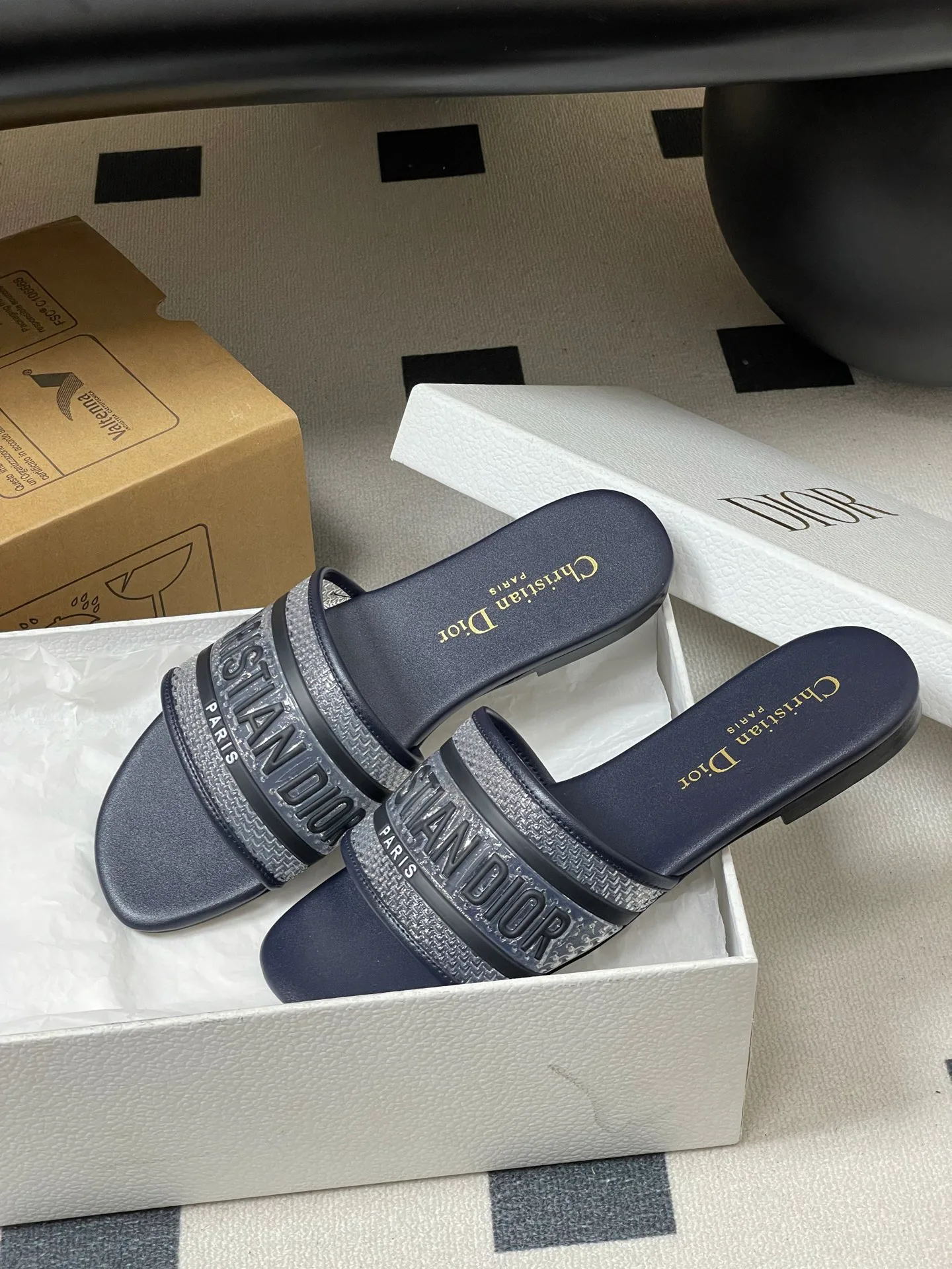 Шлепанцы Женские Christian Dior 1159731