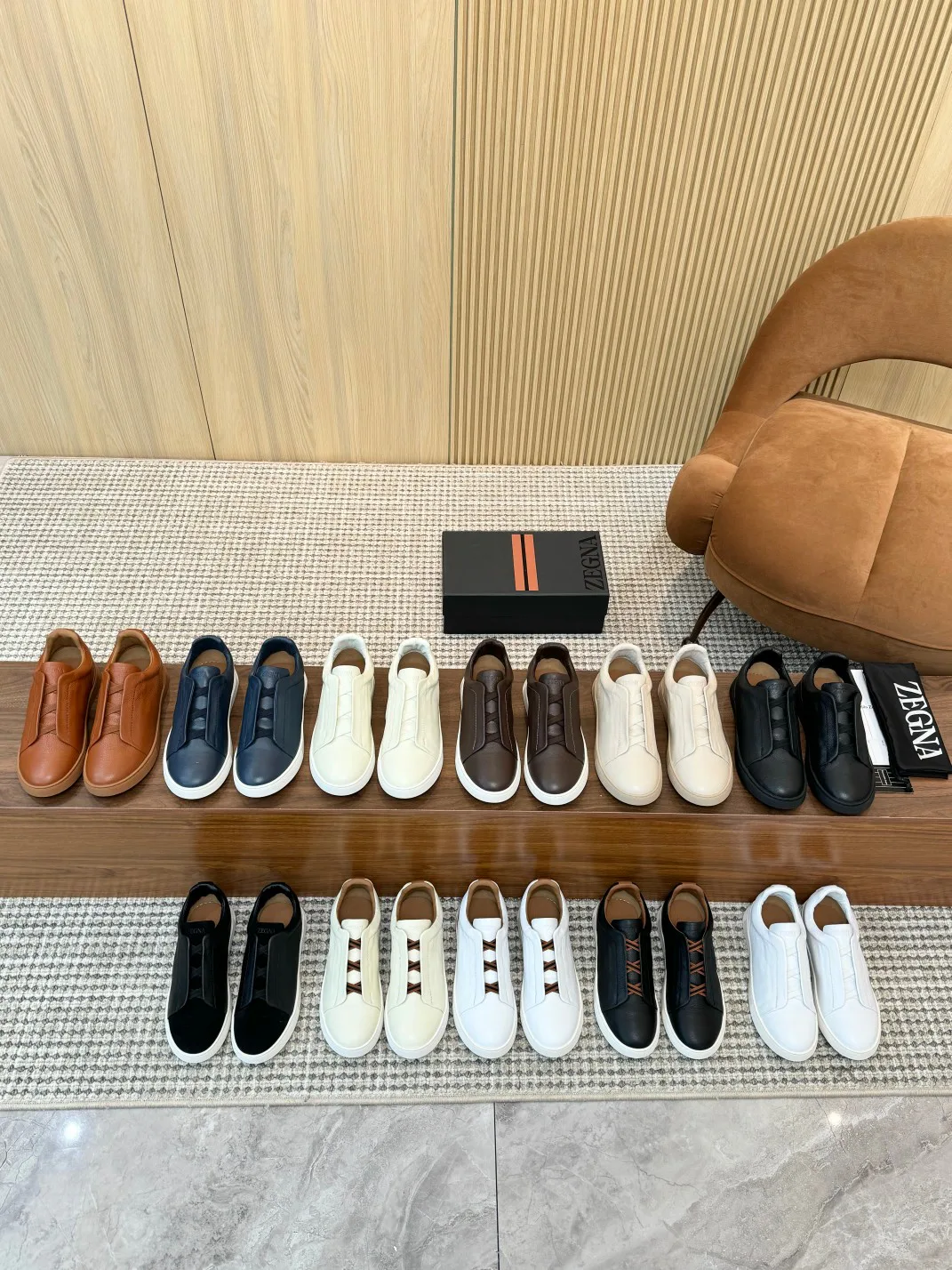 Кроссовки Мужские Zegna 18265385