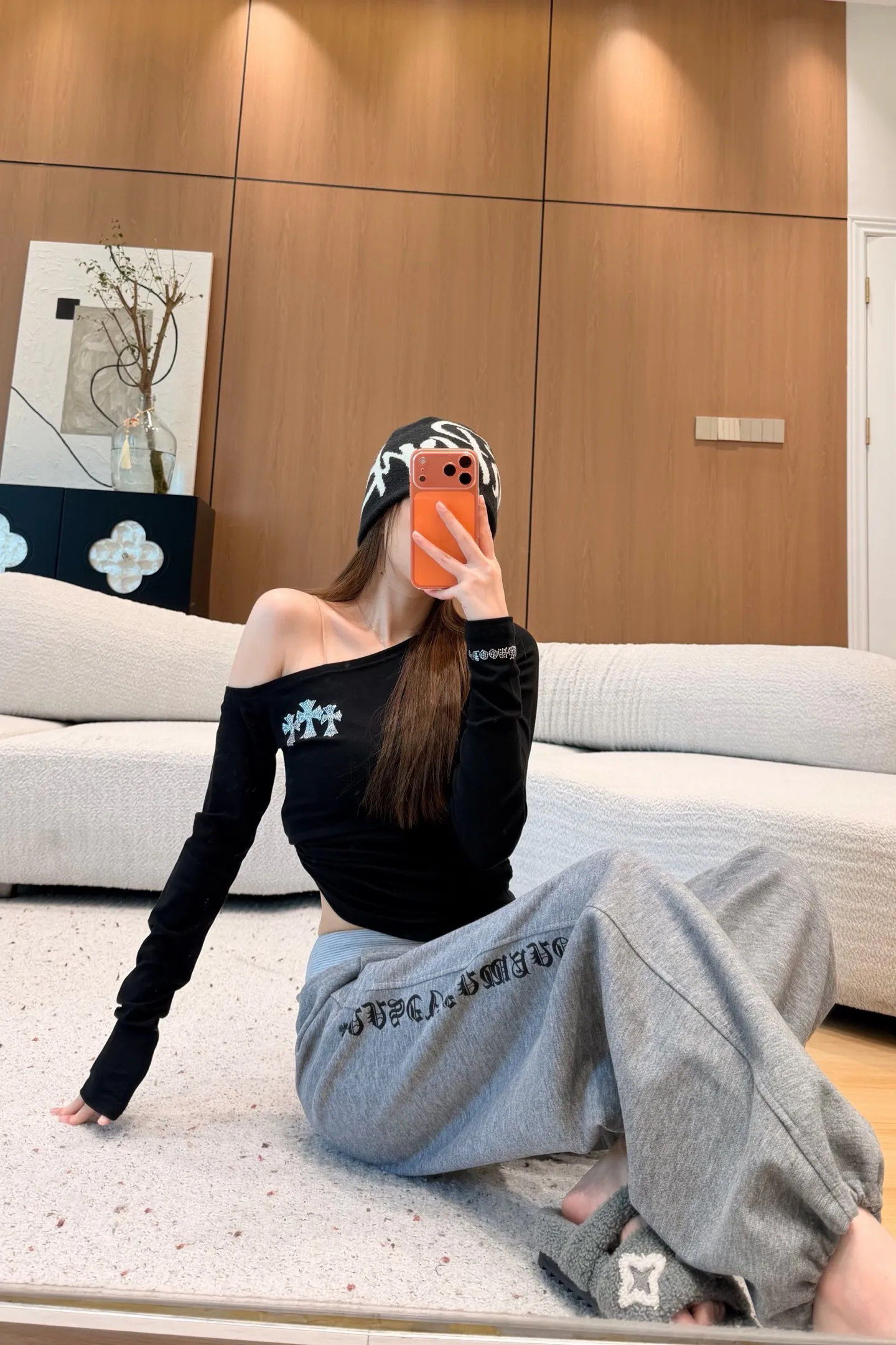 Брюки Женские Chrome Hearts 18877908