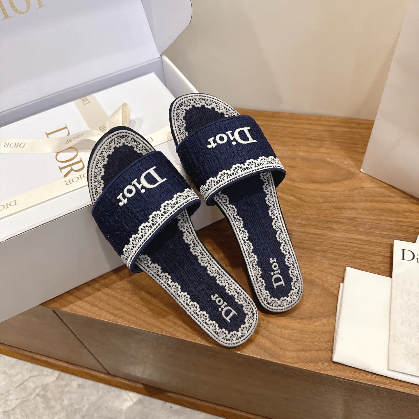 Шлепанцы Женские Christian Dior 1279944