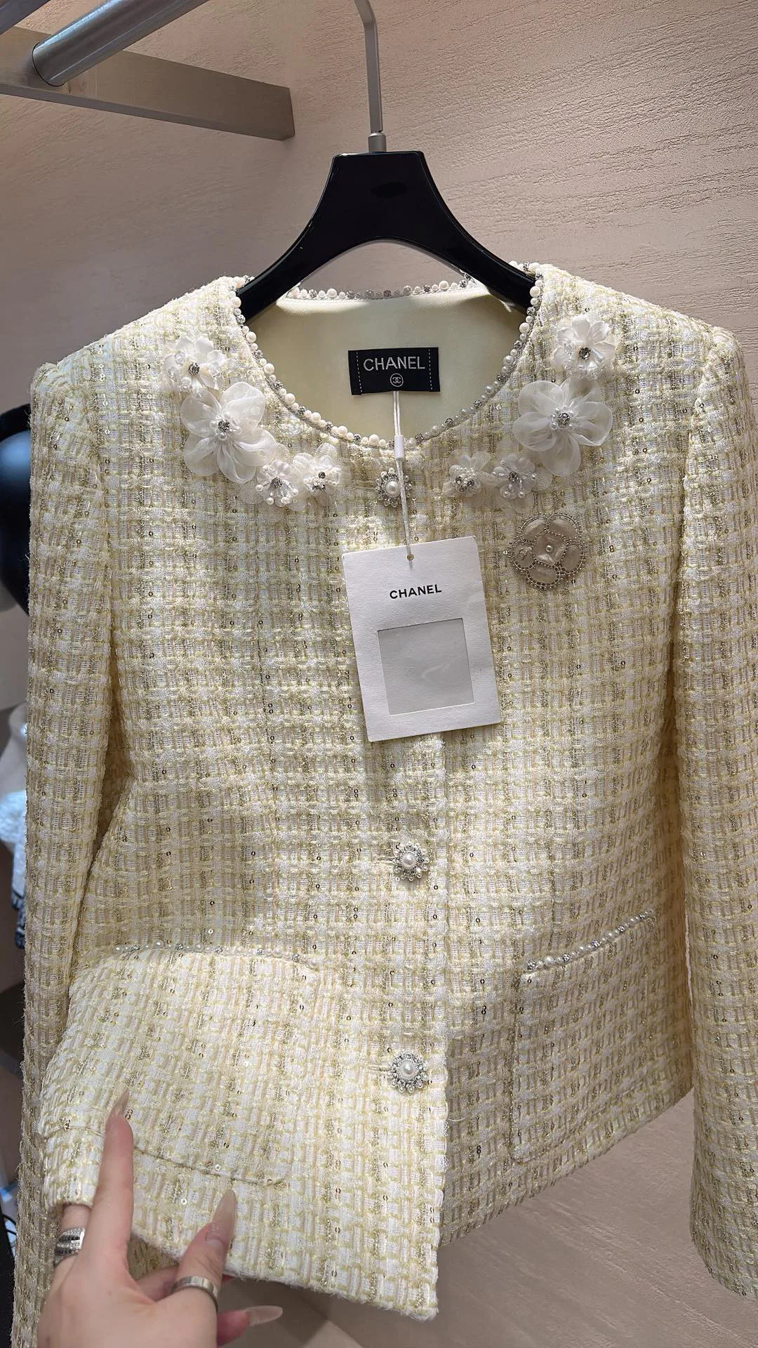 Куртки И Пуховики Женские Chanel 1849689