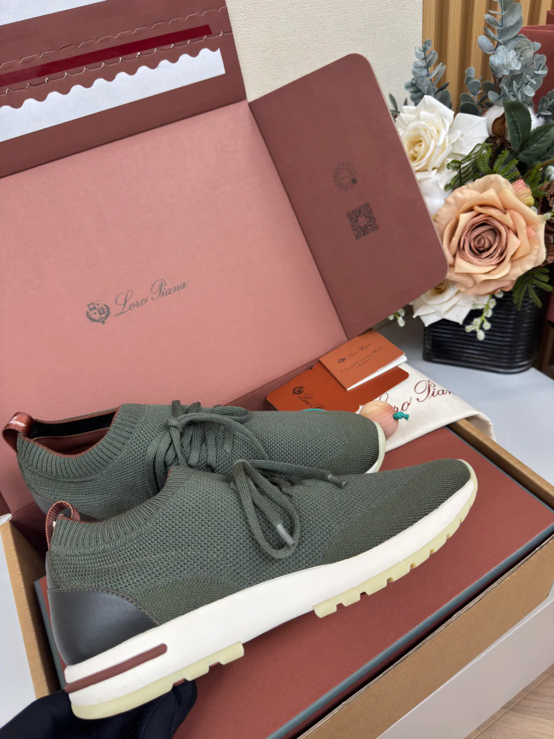 Кроссовки Мужские Loro Piana 11802431