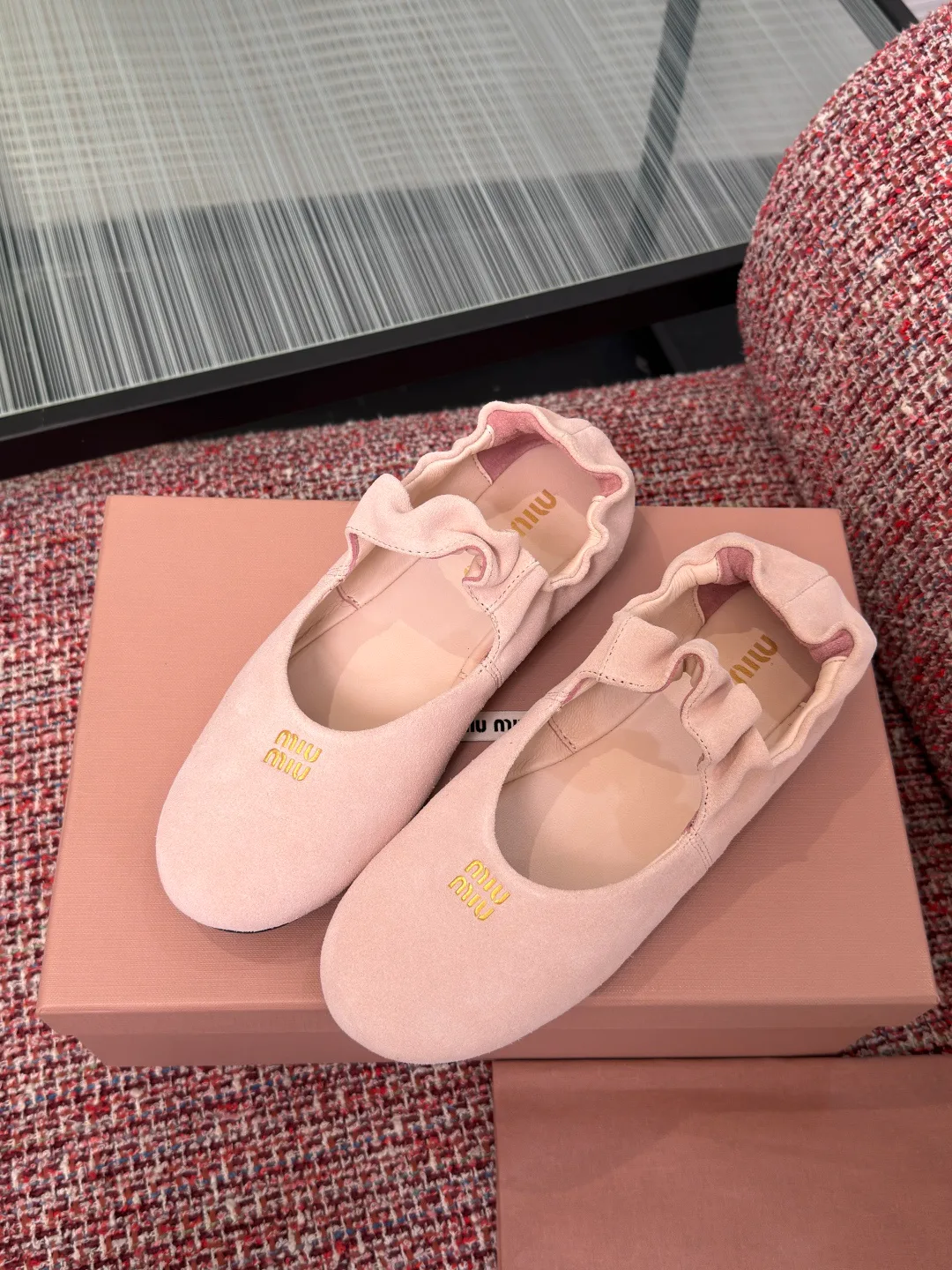 Балетки Женские Miu Miu 13359904