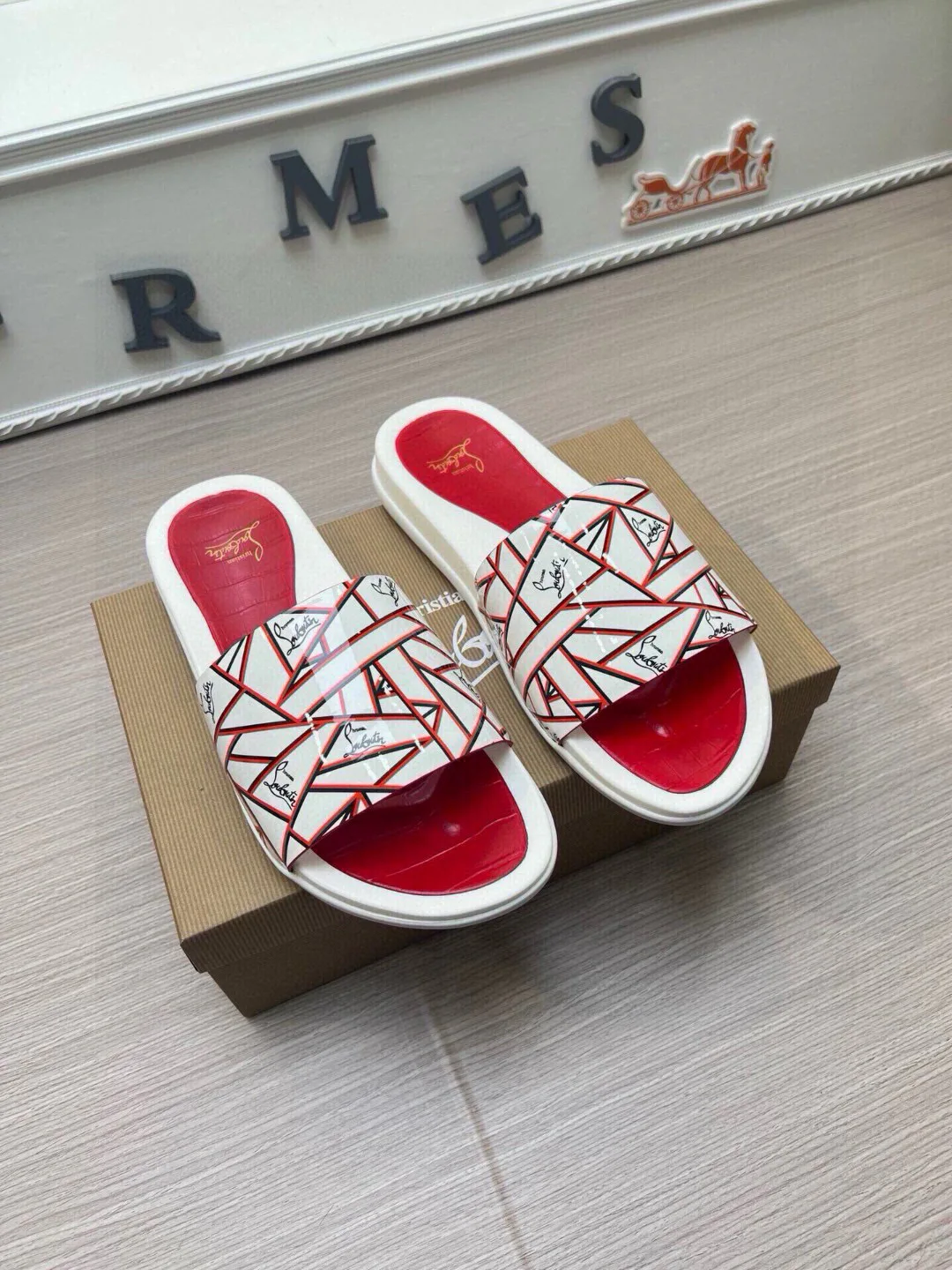 Шлепанцы Мужские Christian Louboutin 65758