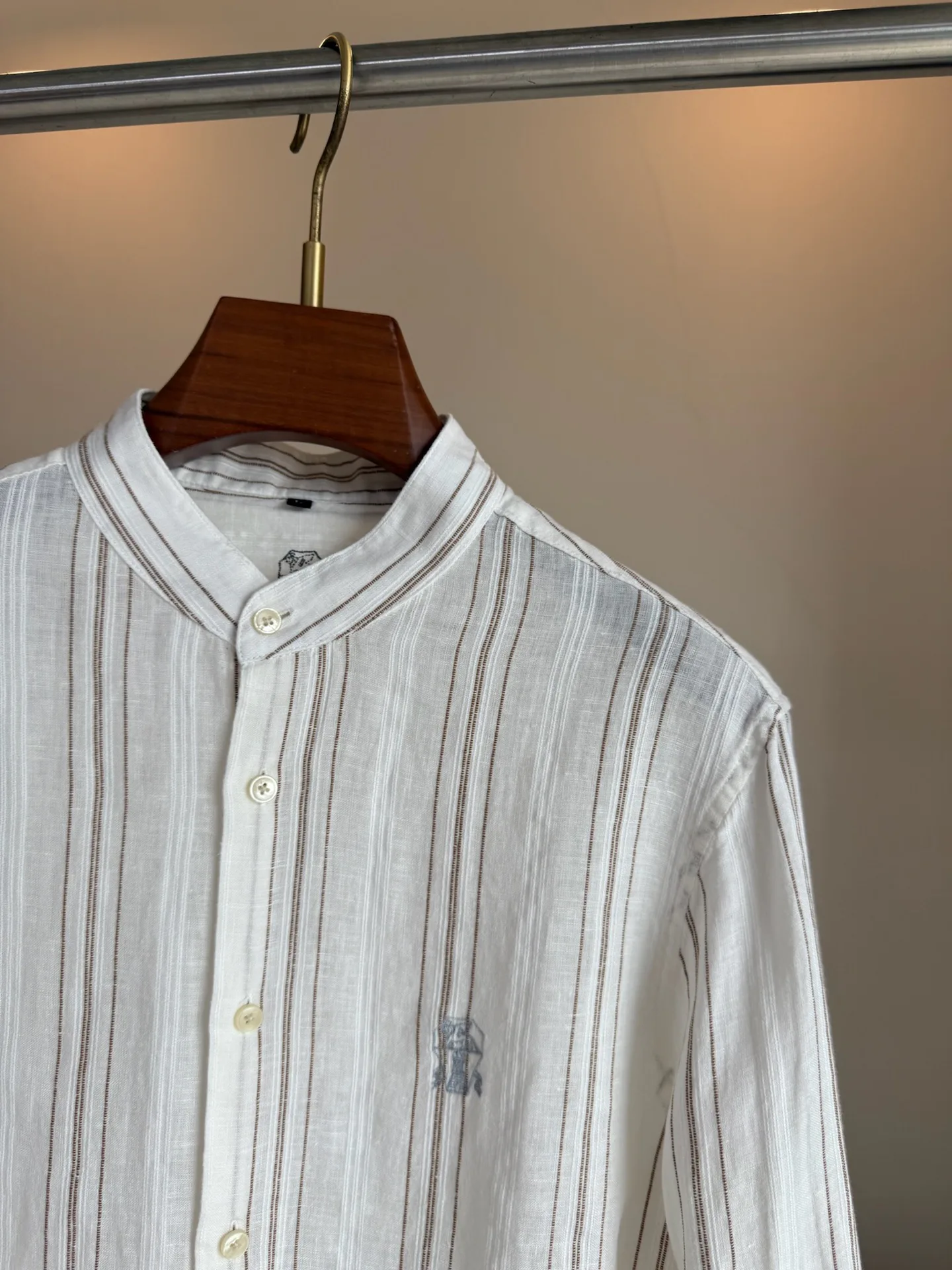 Рубашки Мужские Brunello Cucinelli 12953217