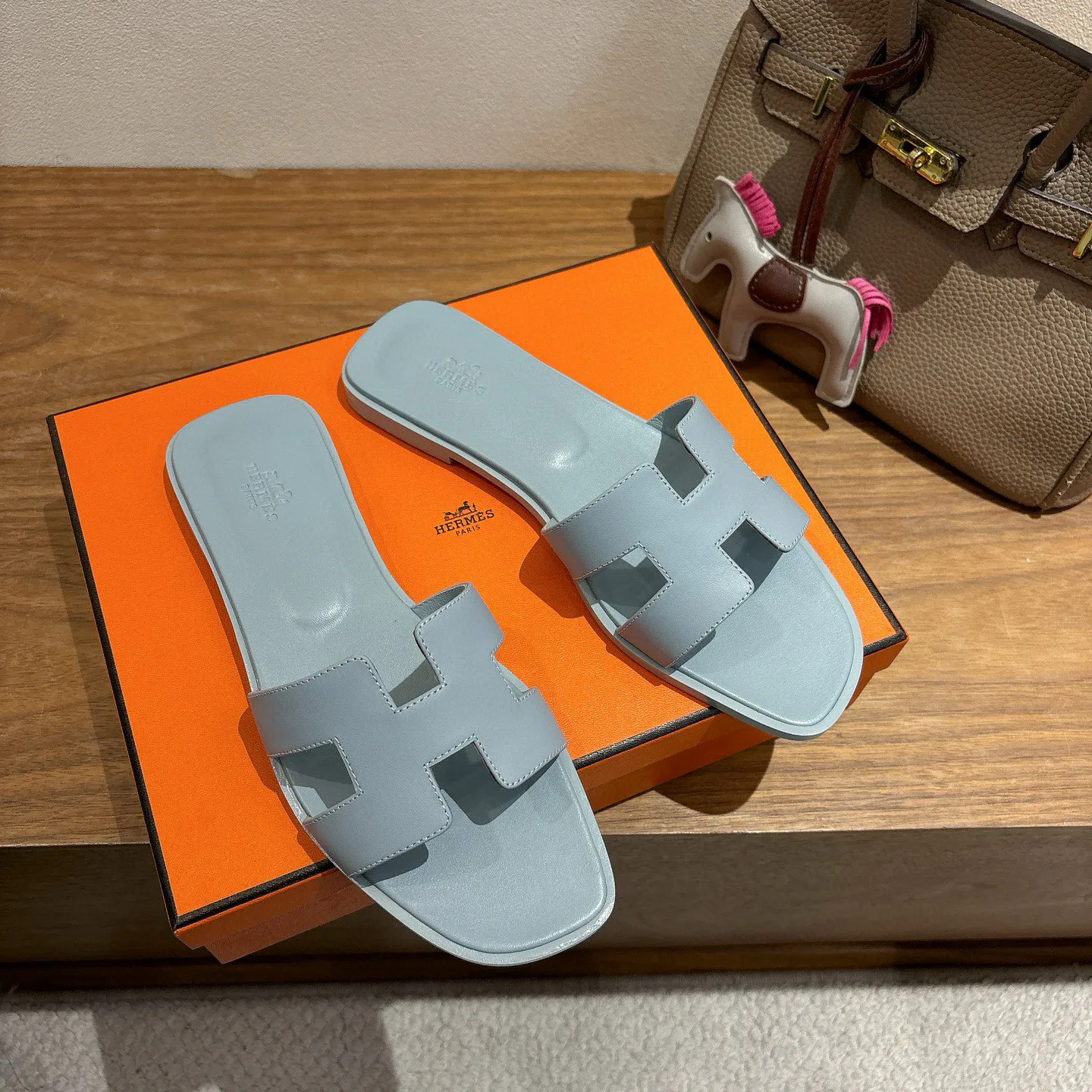 Шлепанцы Женские Hermes 396989