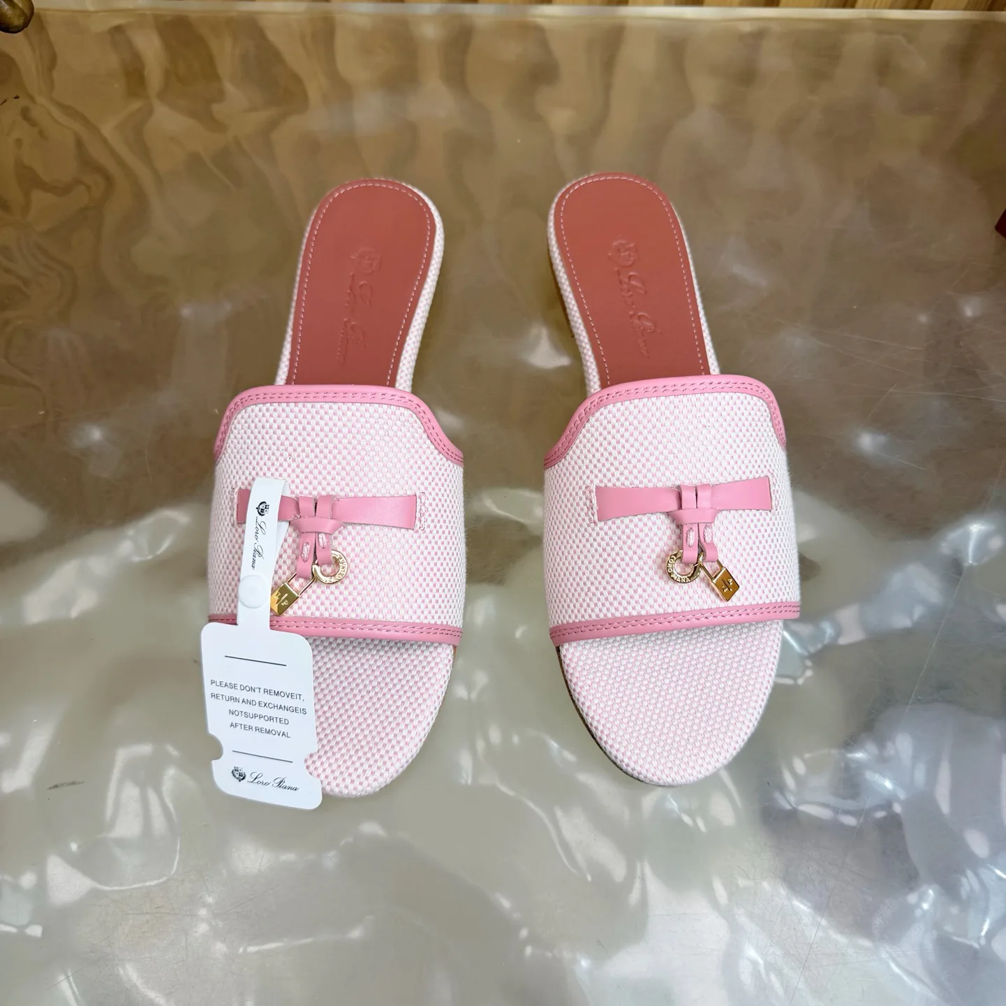 Шлепанцы Женские Loro Piana 11809082