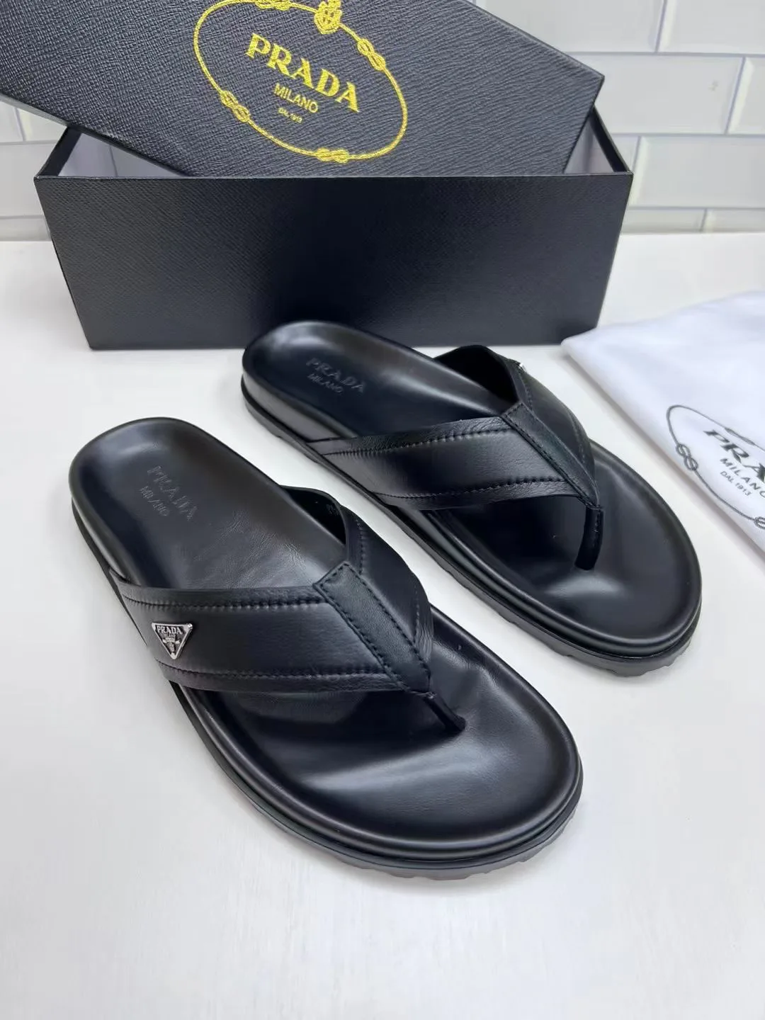 Шлепанцы Мужские Prada 4523774