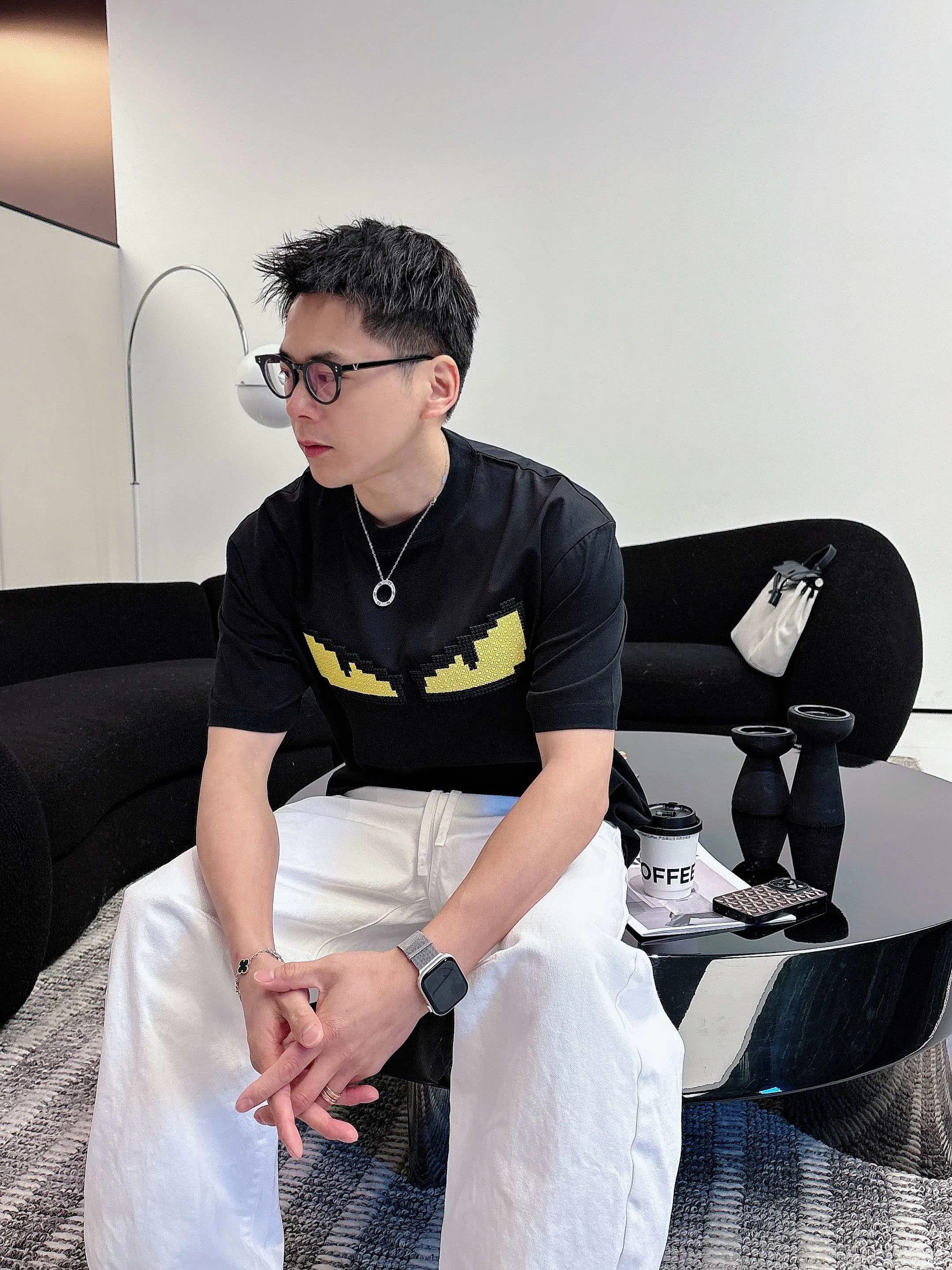 Футболки Мужские Fendi 9526537