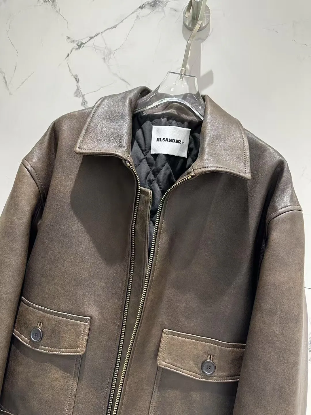 Кожаные Куртки И Дублёнки Женские Jil Sander 12778640