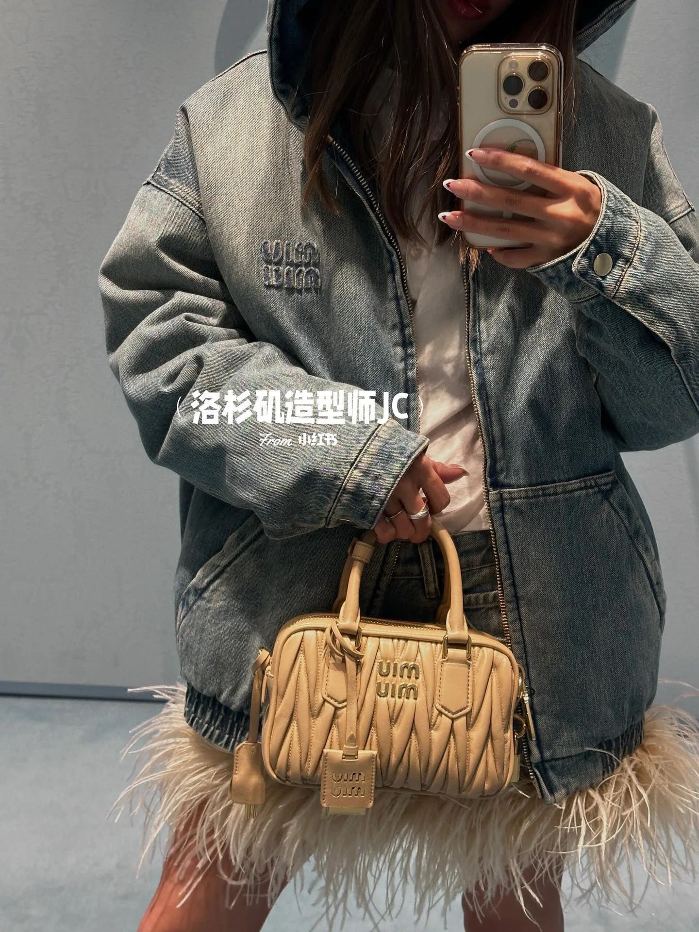 Куртки И Пуховики Женские Miu Miu 5379330