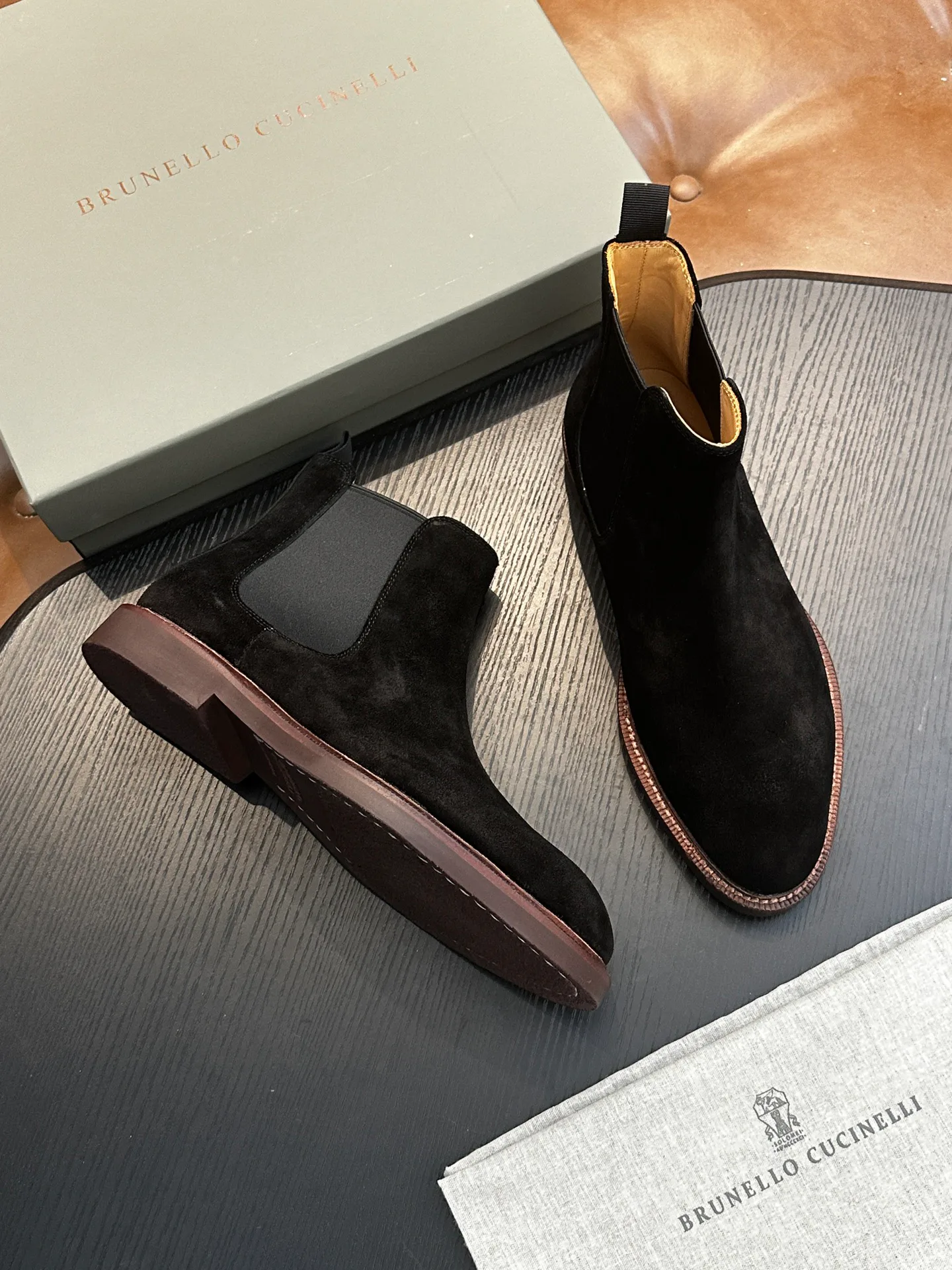 Ботинки Мужские Brunello Cucinelli 10489987