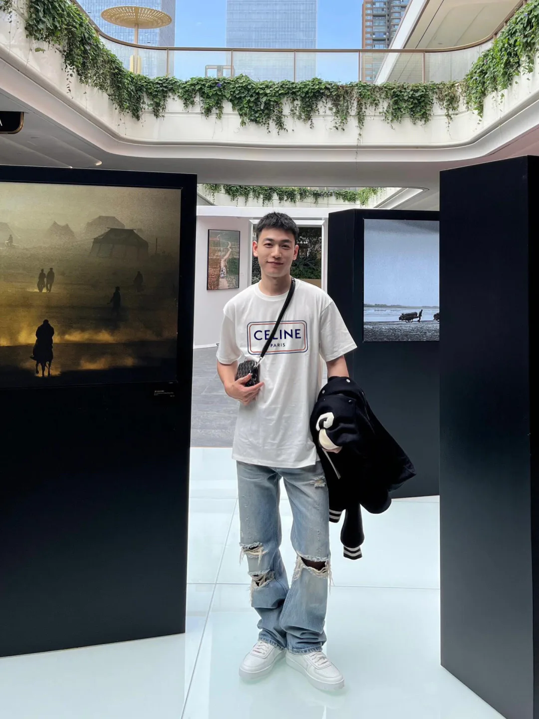 Футболки Мужские Celine 9226510