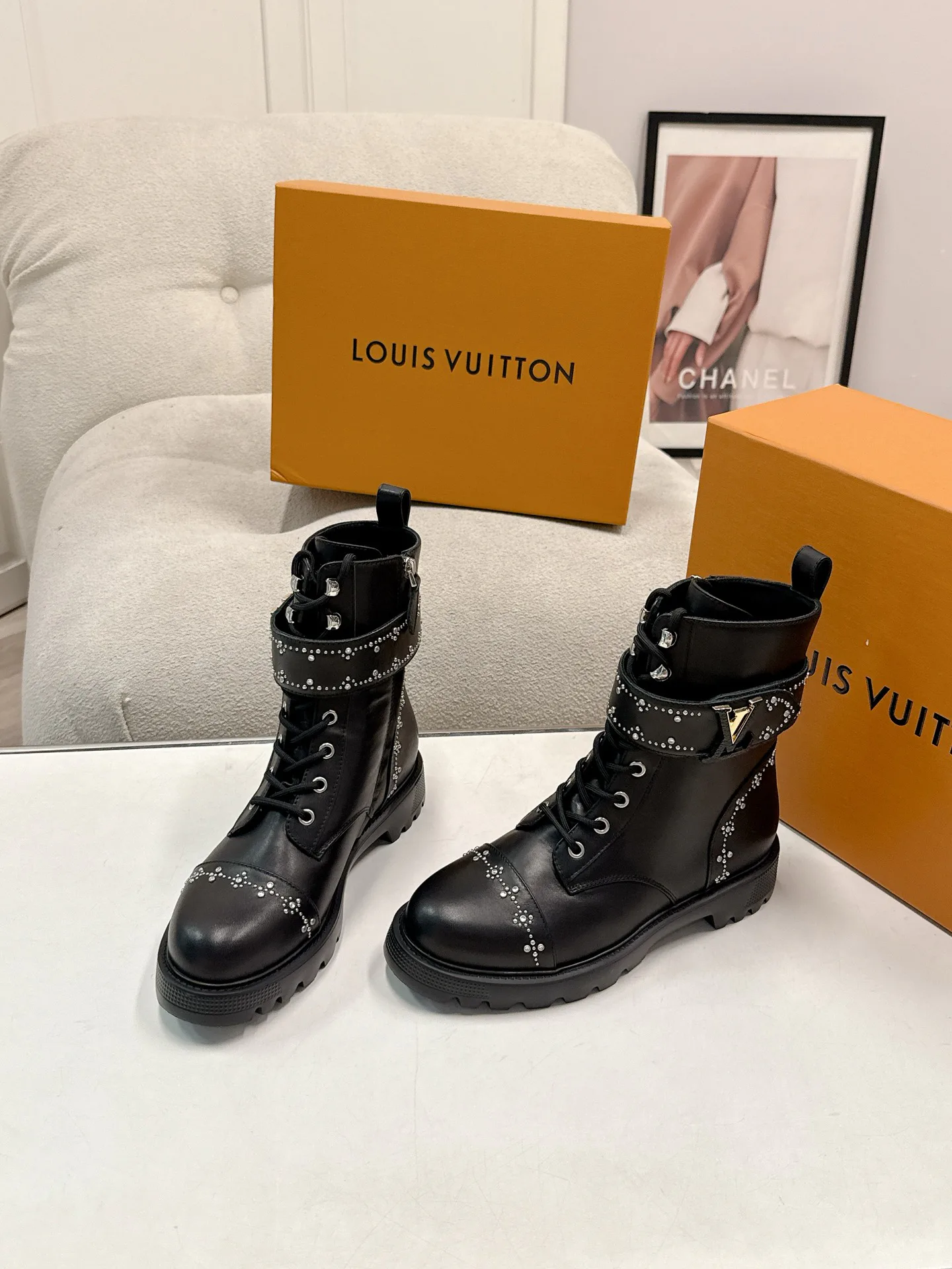 Ботильоны Женские Louis Vuitton 869068