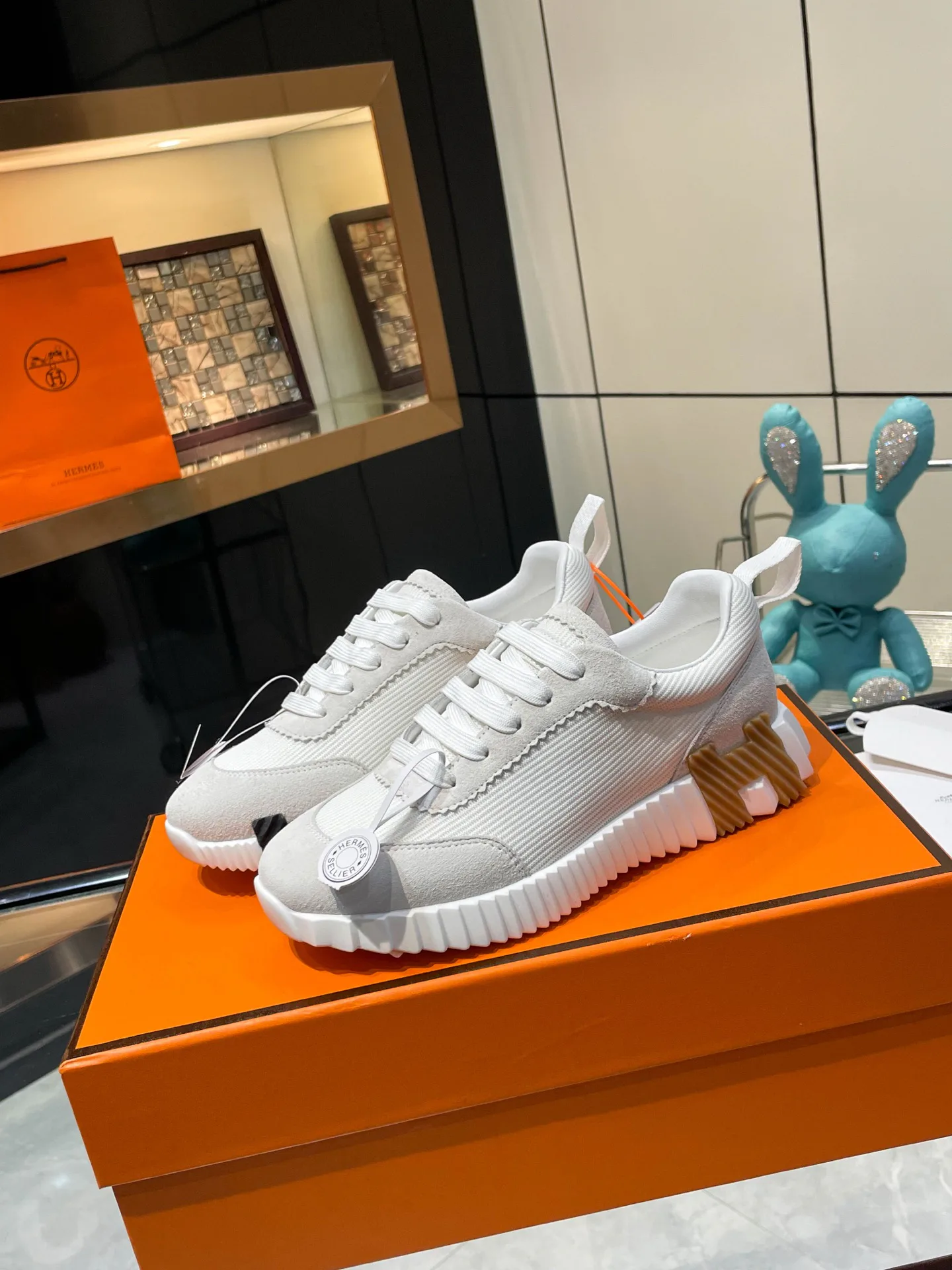 Кроссовки Женские Hermes 232522