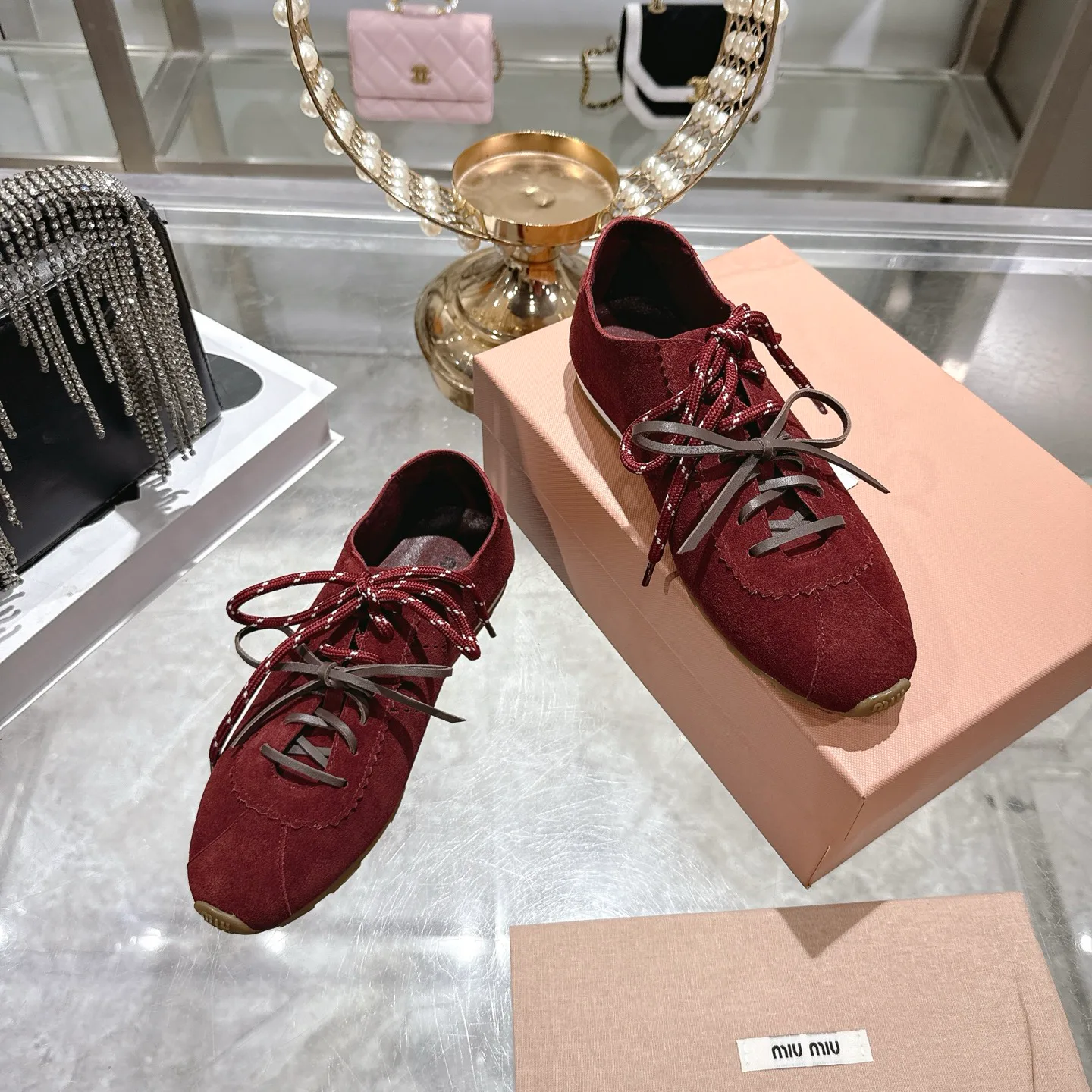 Кроссовки Женские Miu Miu 1881280