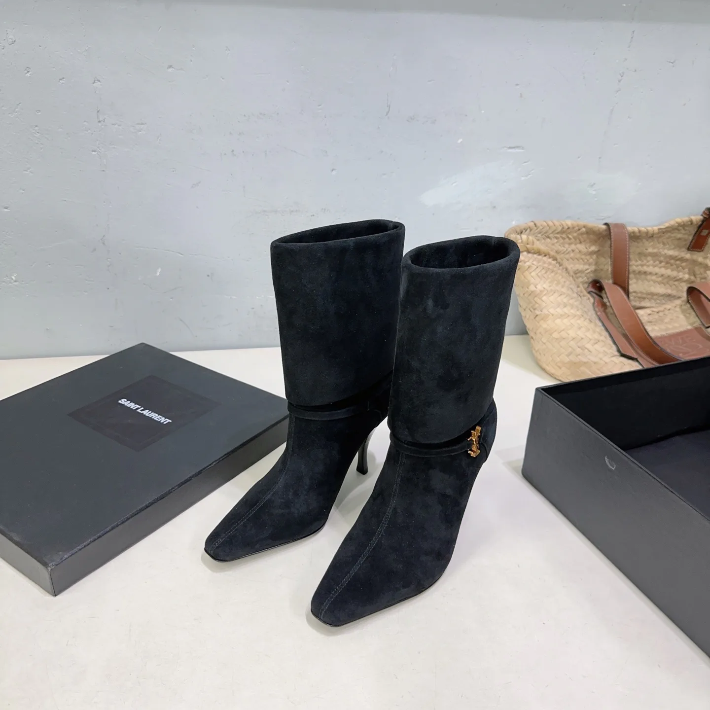 Ботильоны Женские Saint Laurent 19038979