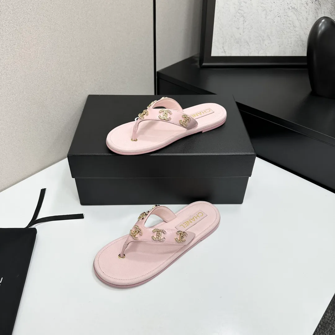 Шлепанцы Женские Chanel 1518408