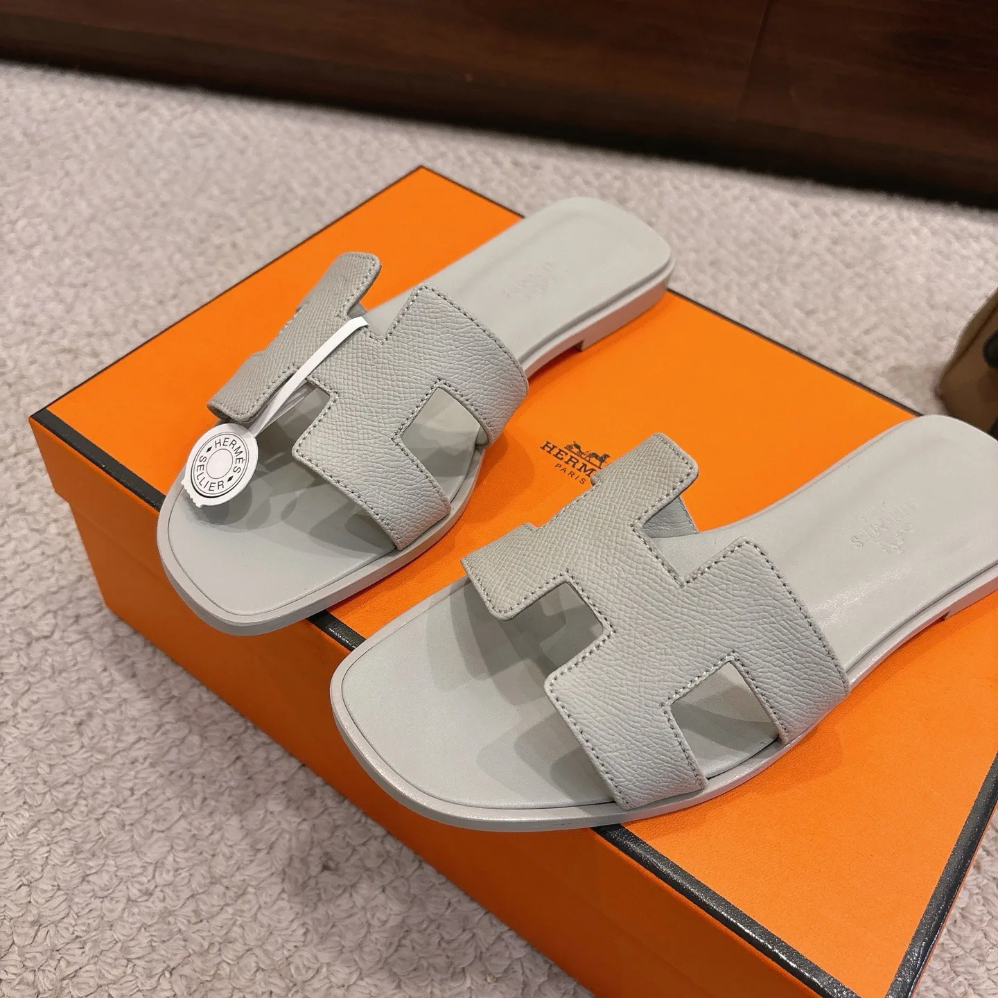 Шлепанцы Женские Hermes 2453833