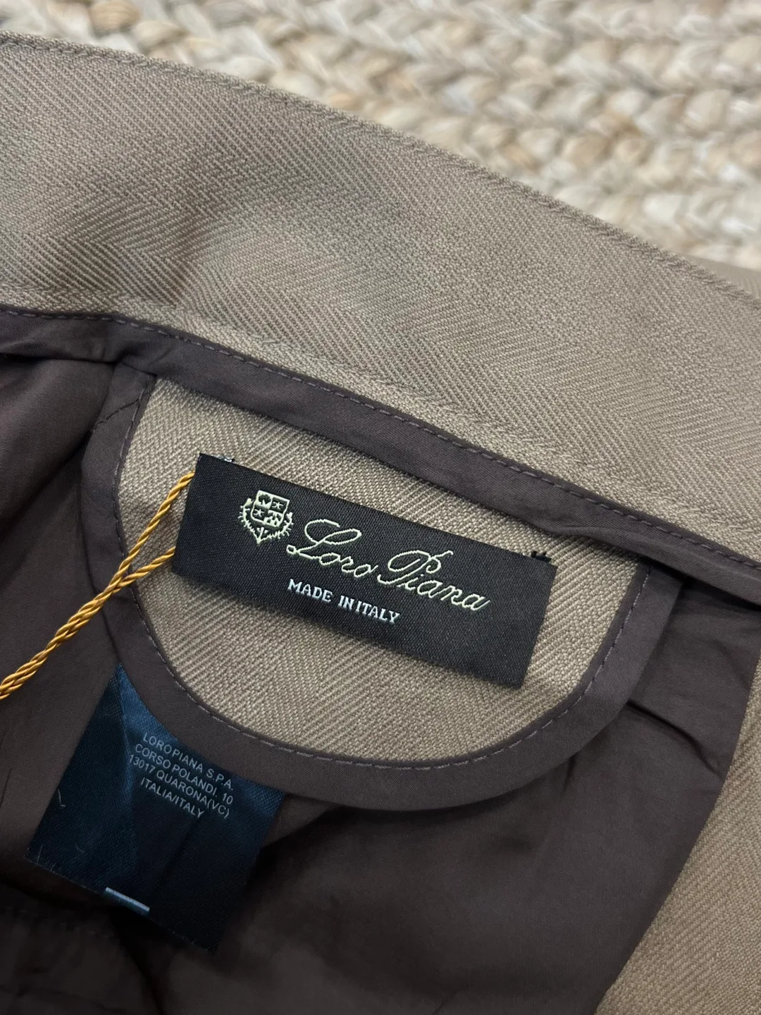 Брюки Мужские Loro Piana 17364910