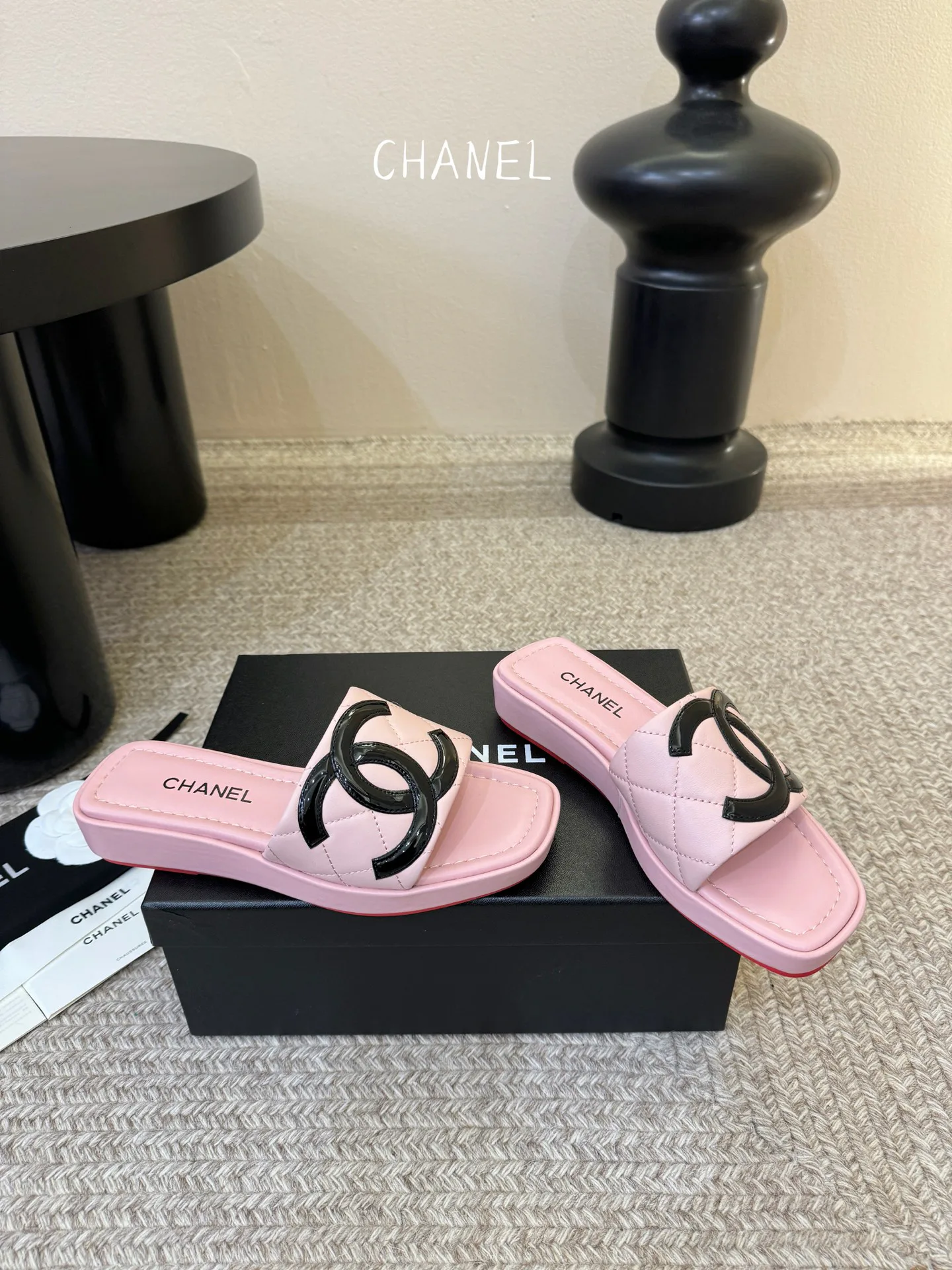 Шлепанцы Женские Chanel 11695987