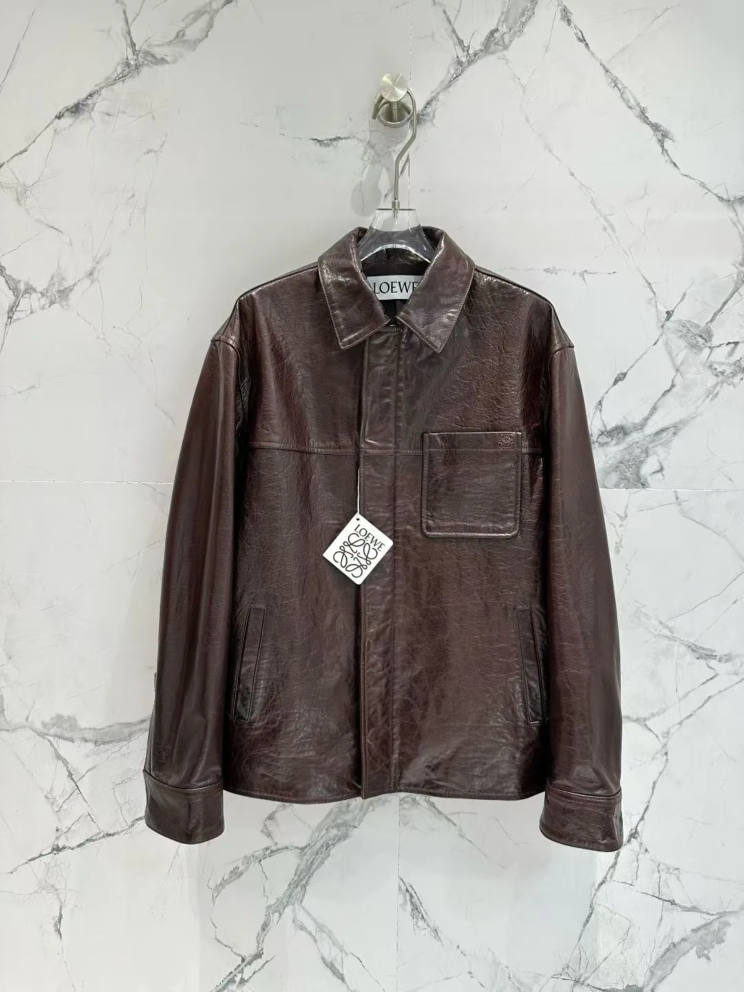 Кожаные Куртки И Дублёнки Женские Loewe 11429015