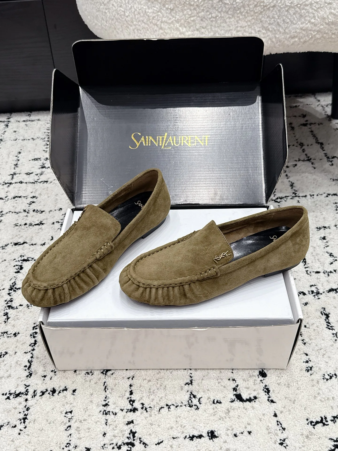 Лоферы И Мокасины Женские Saint Laurent 17355744