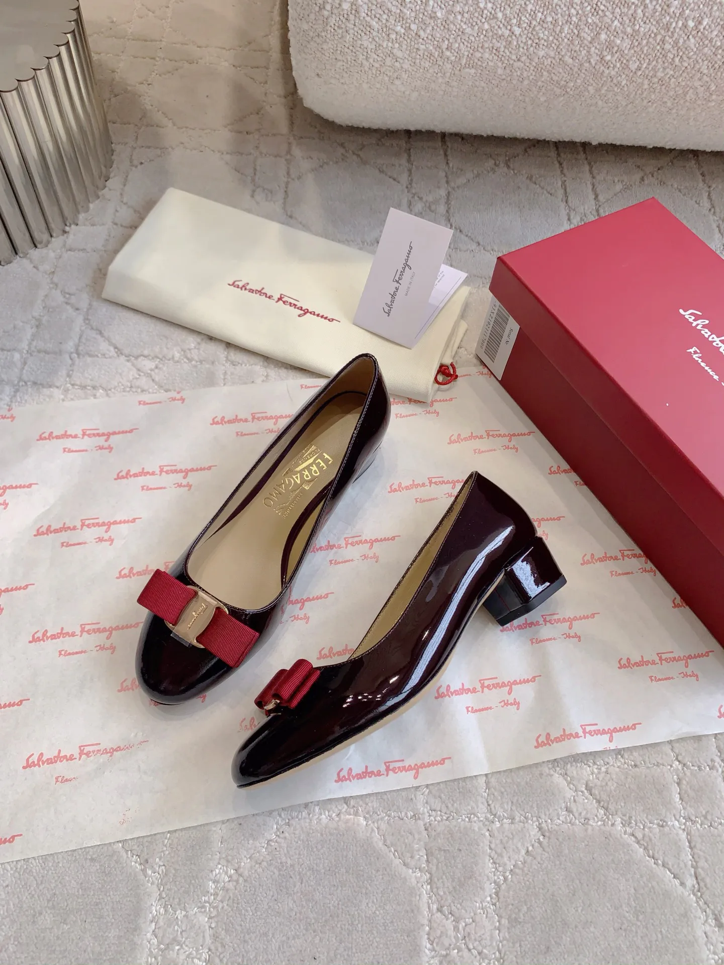 Балетки Женские Salvatore Ferragamo 11870089