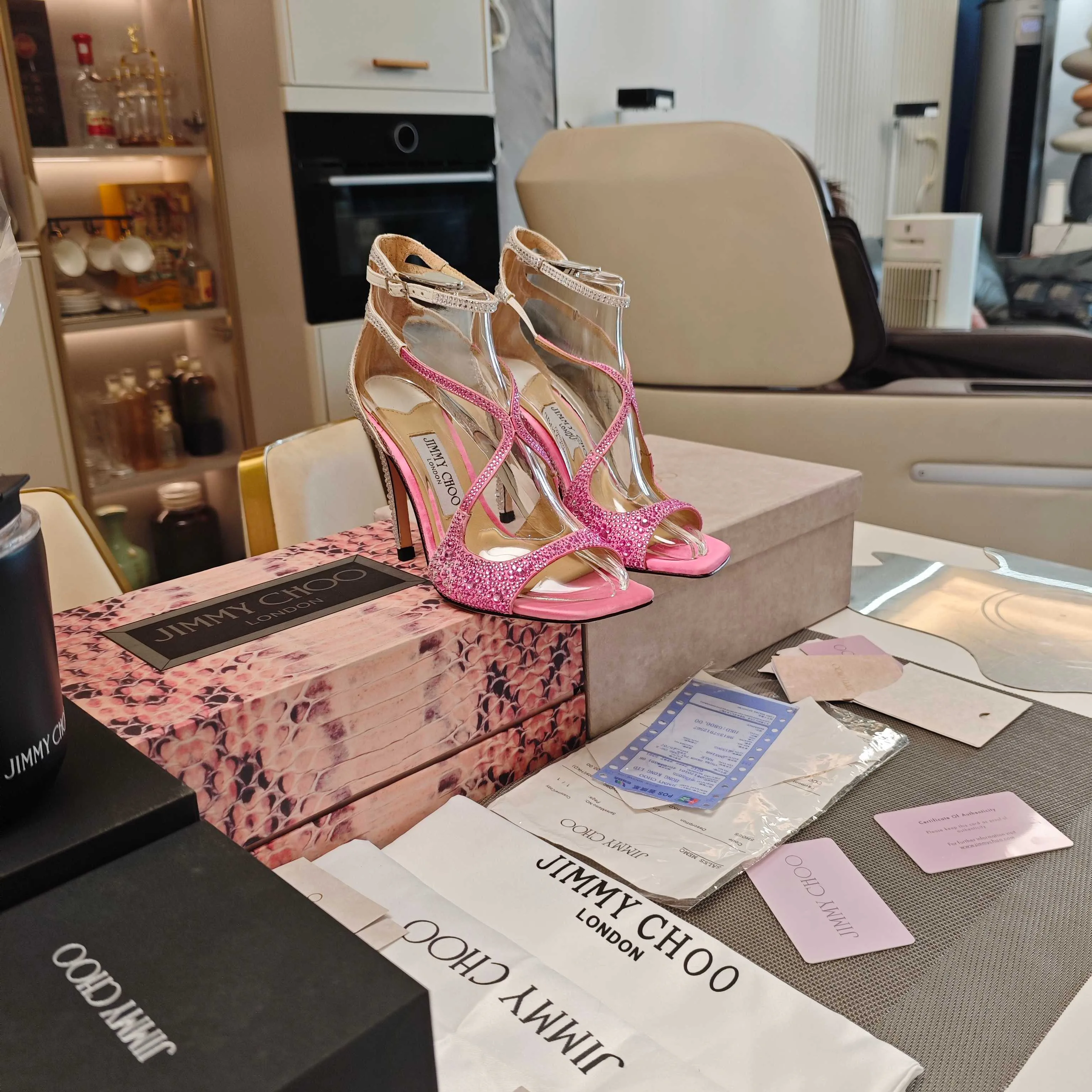 Босоножки Женские Jimmy Choo 17910284