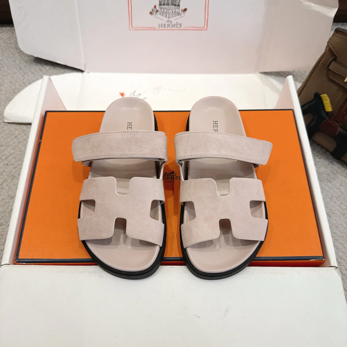 Шлепанцы Женские Hermes 1410463