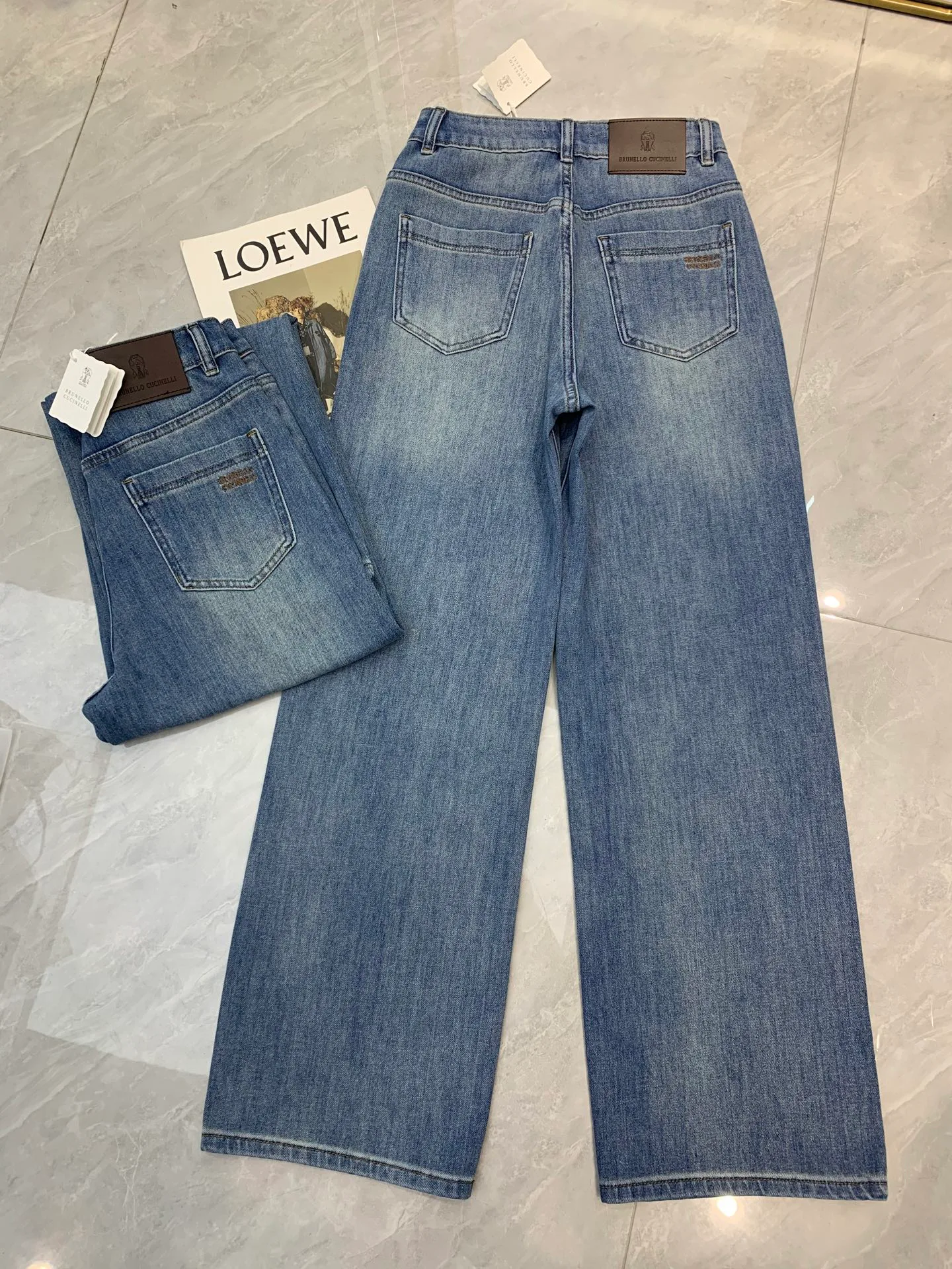 Джинсы Женские Brunello Cucinelli 9637690