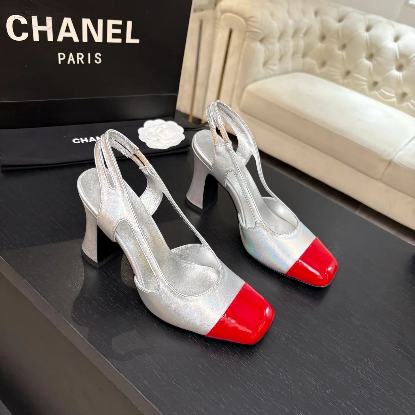 Босоножки Женские Chanel 19633741
