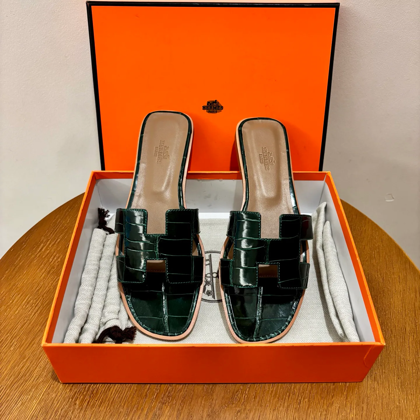 Шлепанцы Женские Hermes 4504001