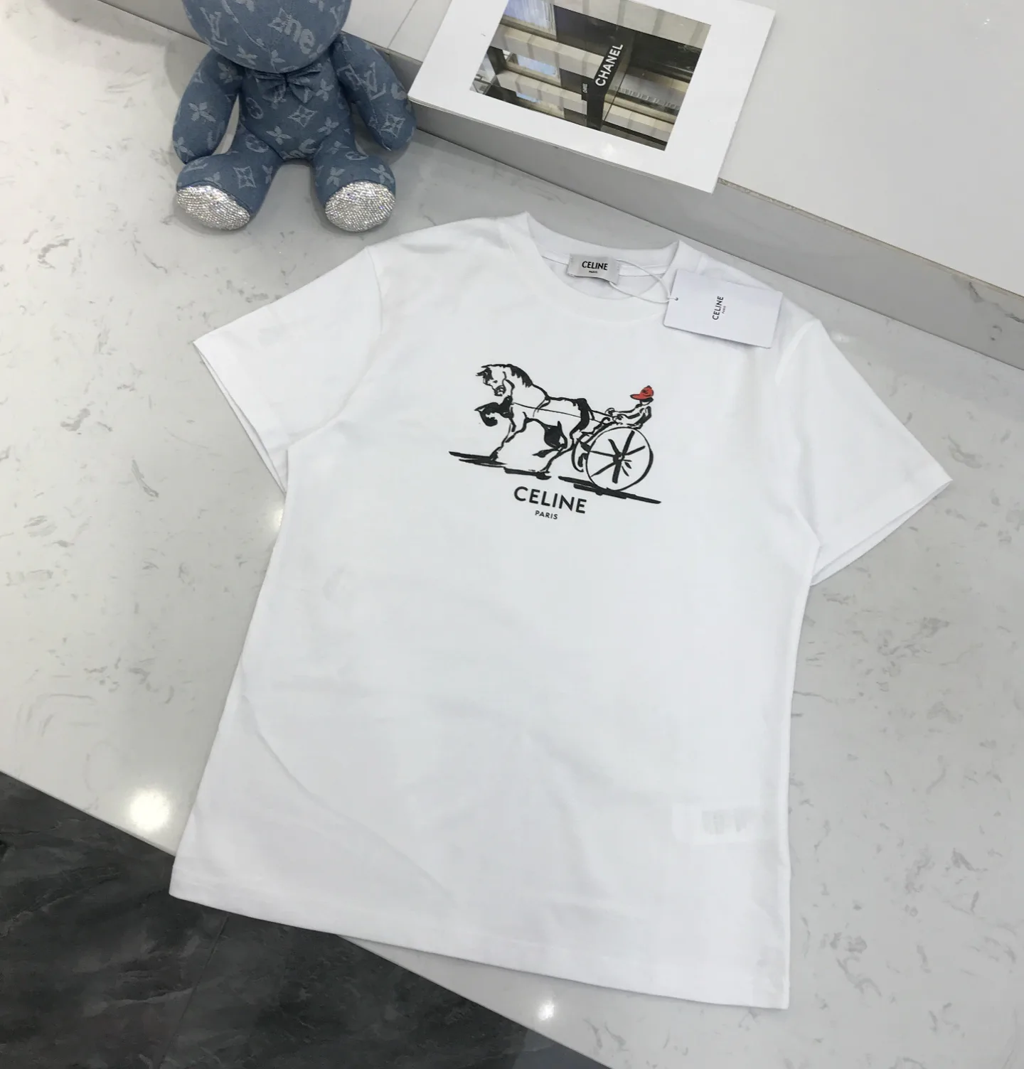 Футболки Женские Celine 9826749