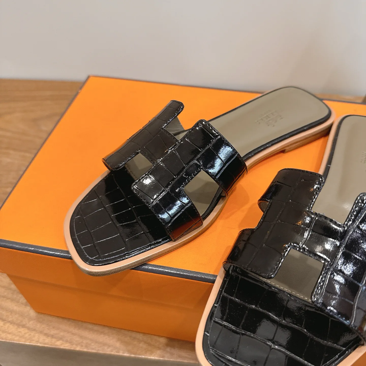 Шлепанцы Женские Hermes 1223548