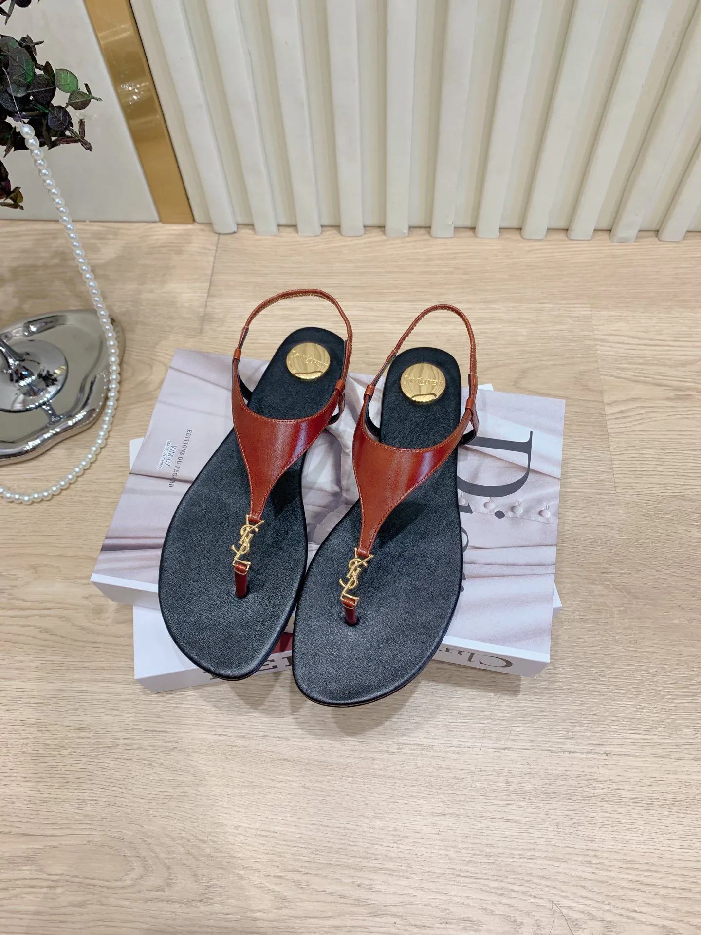 Сандалии Женские Saint Laurent 4511887