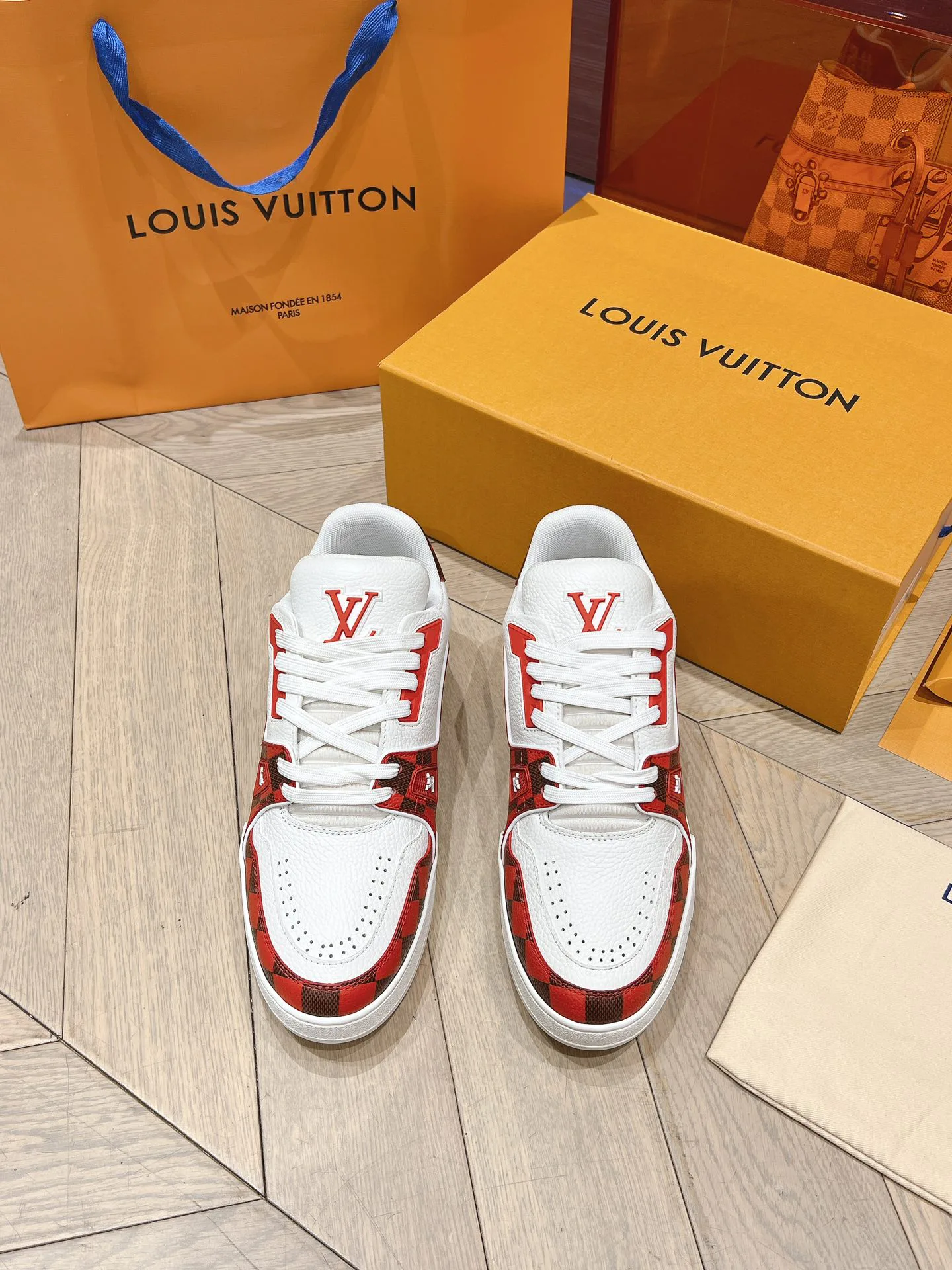 Кроссовки Мужские Louis Vuitton 9969