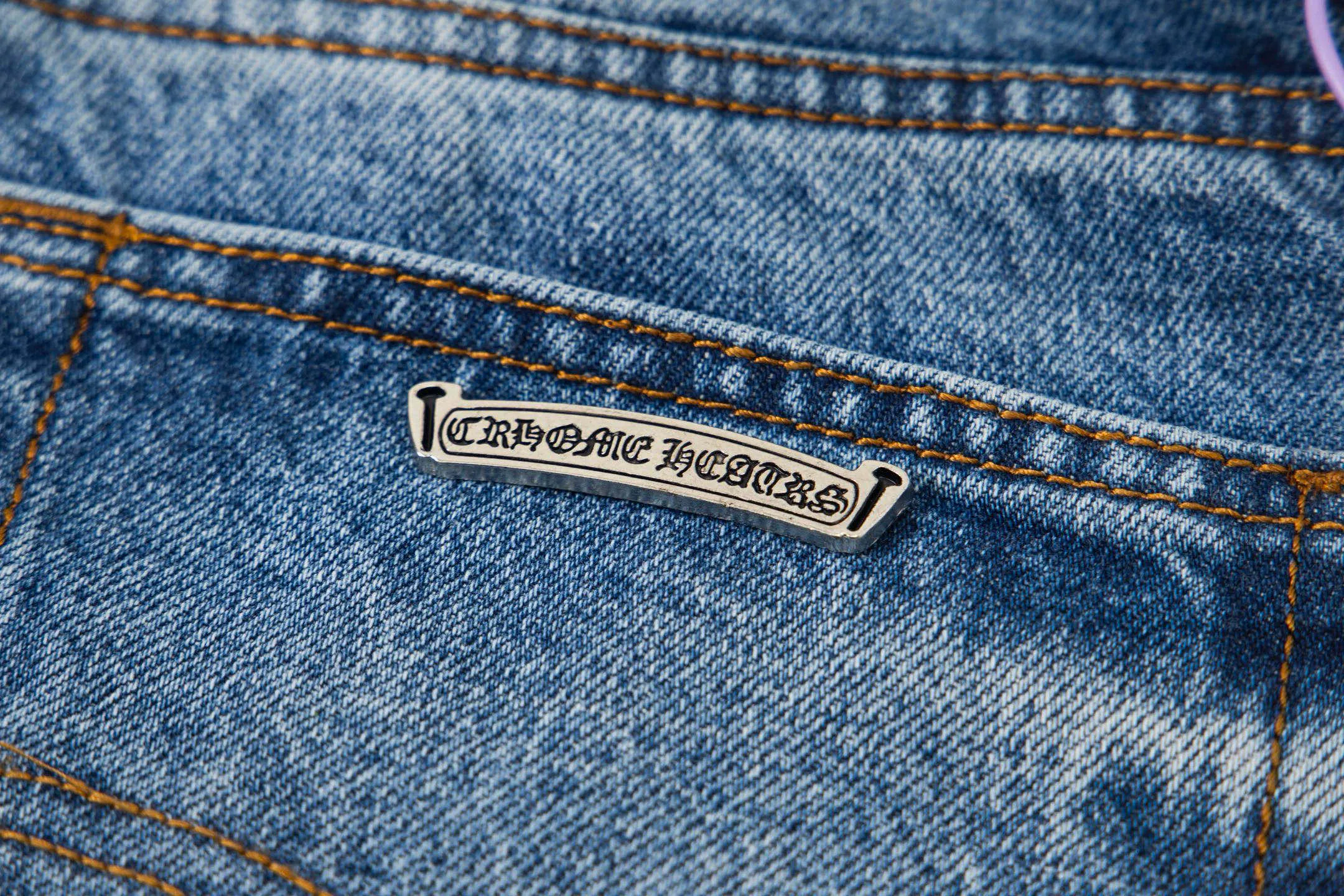 Джинсы Мужские Chrome Hearts 18519477